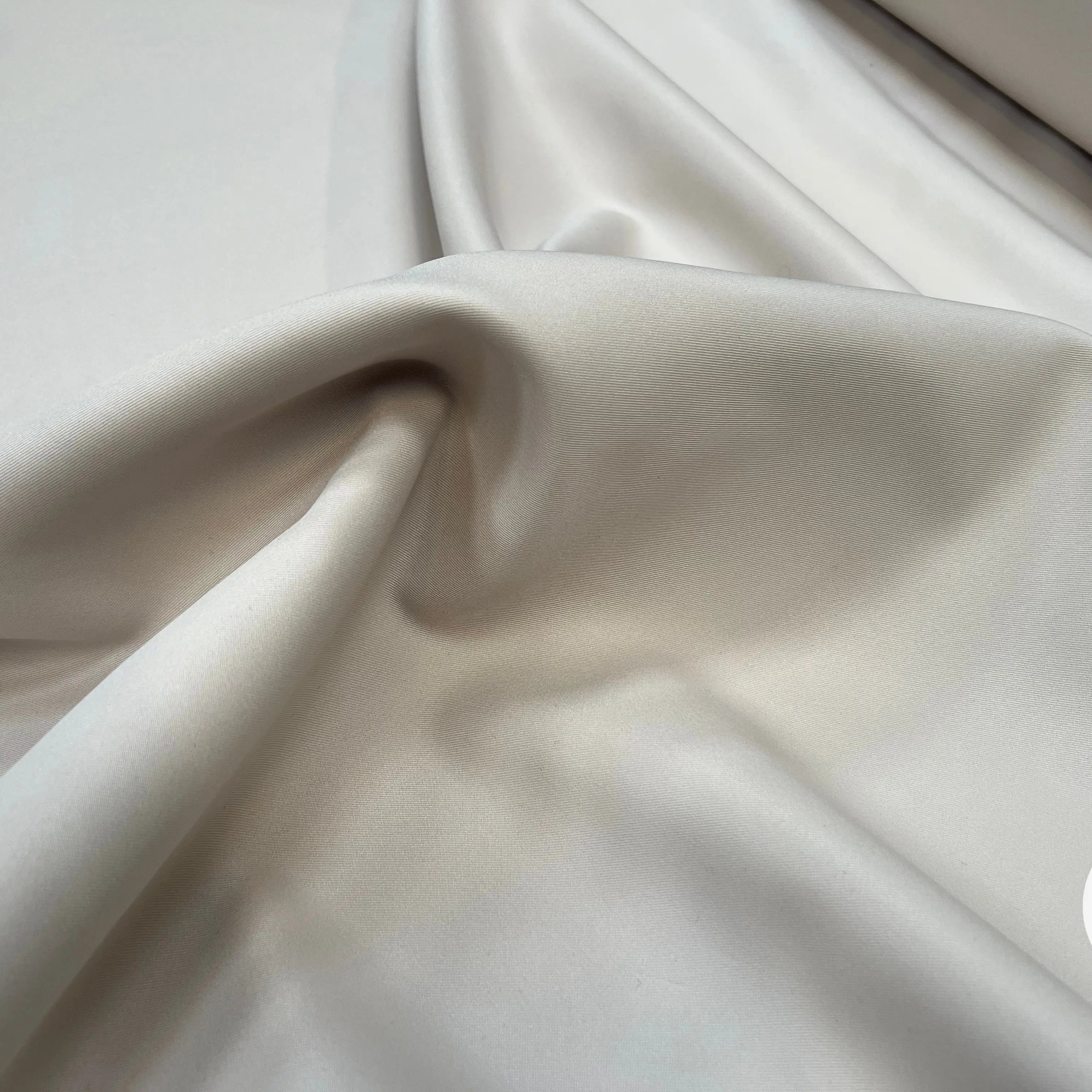 GABARDINE BEIGE CLAIR COUTURE POLYESTER JAPONNAIS - My Little Coupon