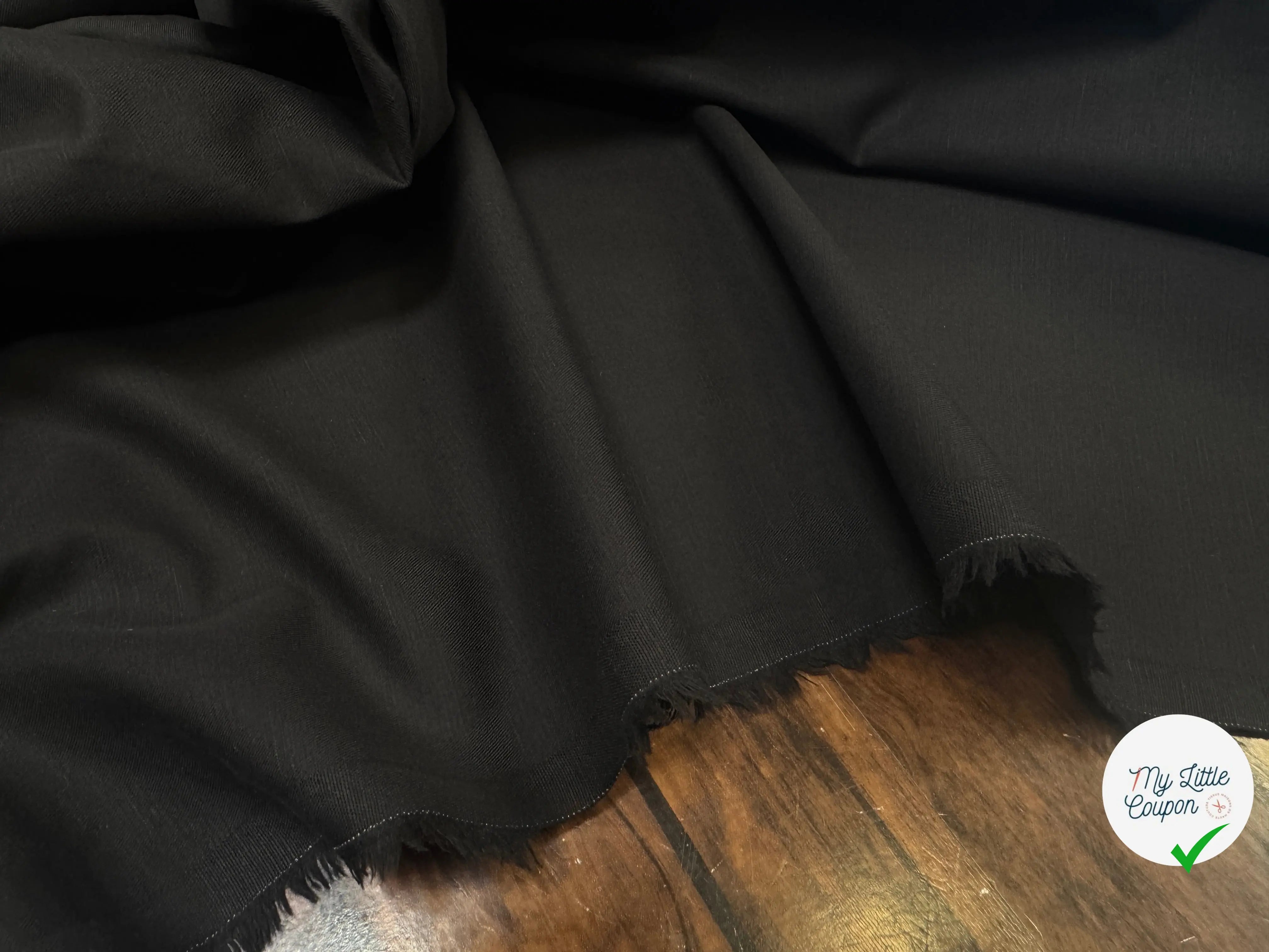 GABARDINE COTON FINEMENT FLAMMÉE - My Little Coupon