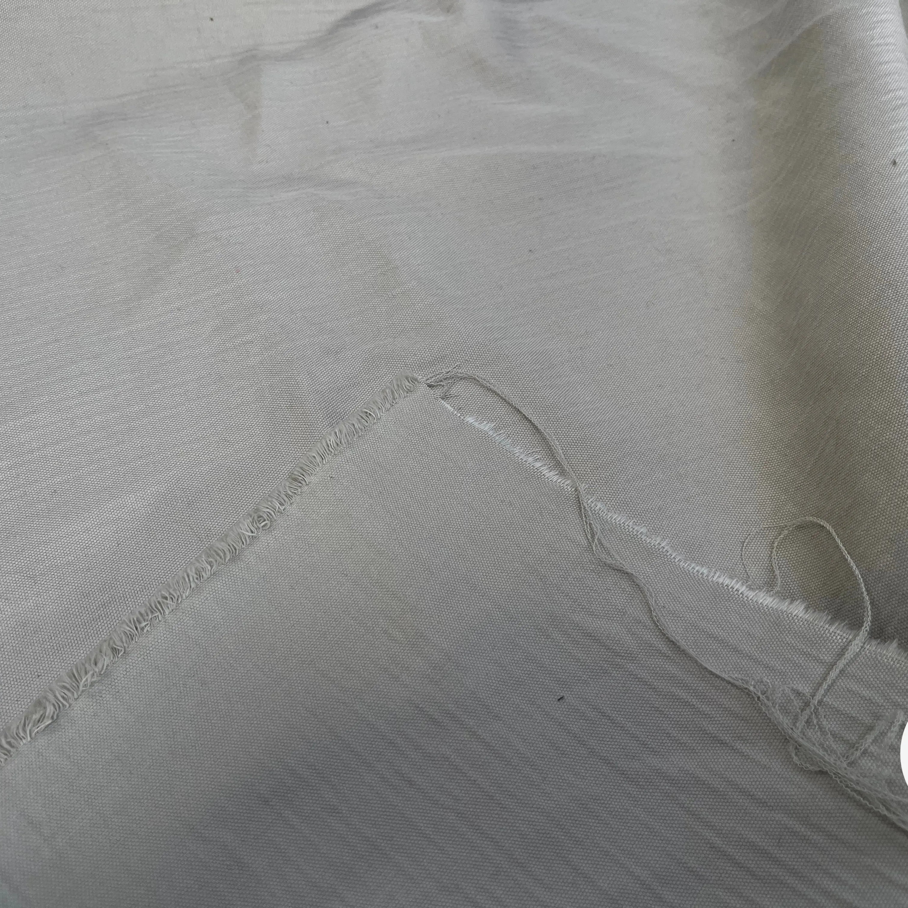 GABARDINE COTON FLAMMÉE GRIS - My Little Coupon