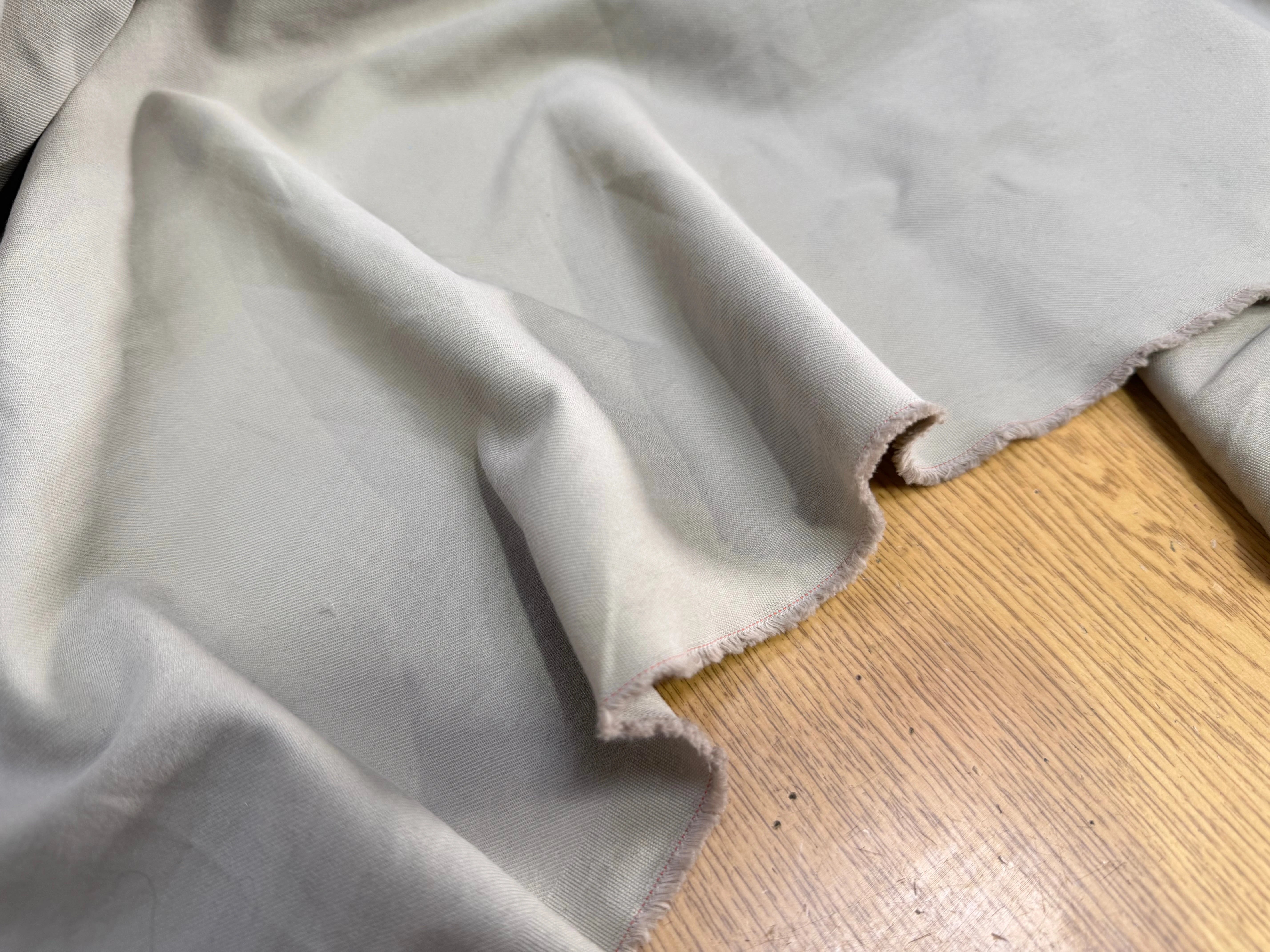 GABARDINE COTON LOURDE BEIGE FICELLE - My Little Coupon