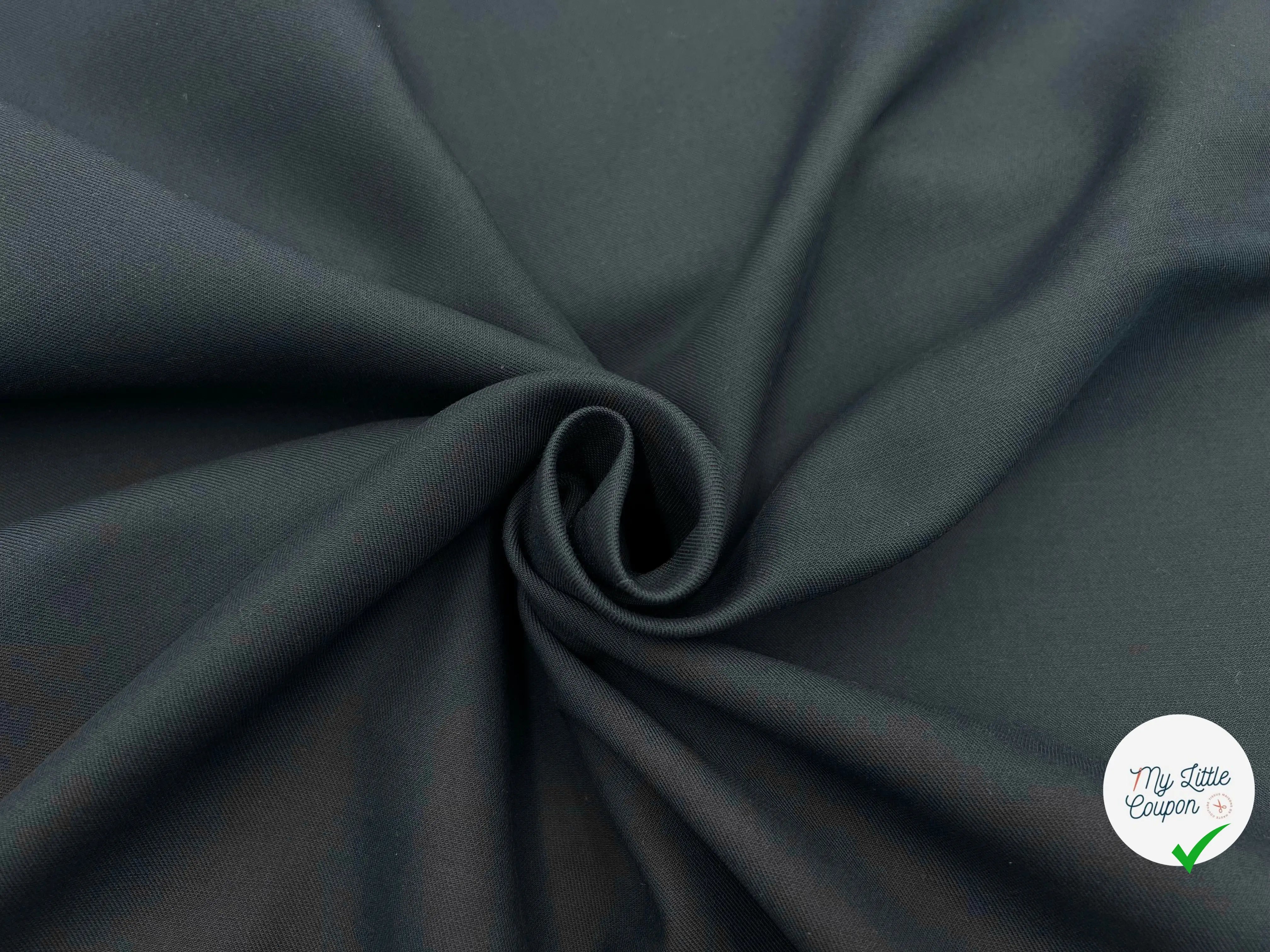GABARDINE COTON MARINE DOUBLE ÉTOFFE - My Little Coupon - tissu - coudre