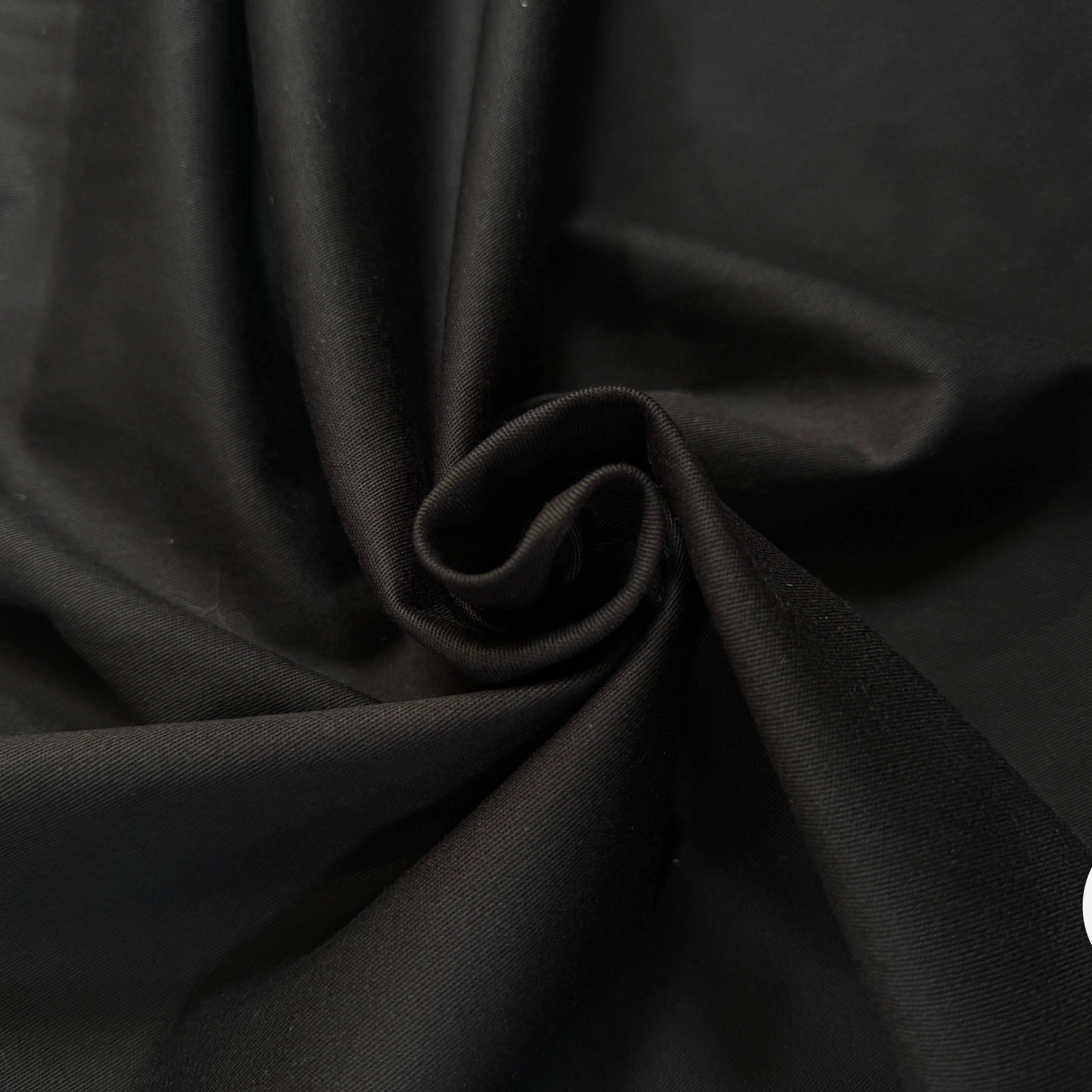 GABARDINE COTON NOIR - My Little Coupon