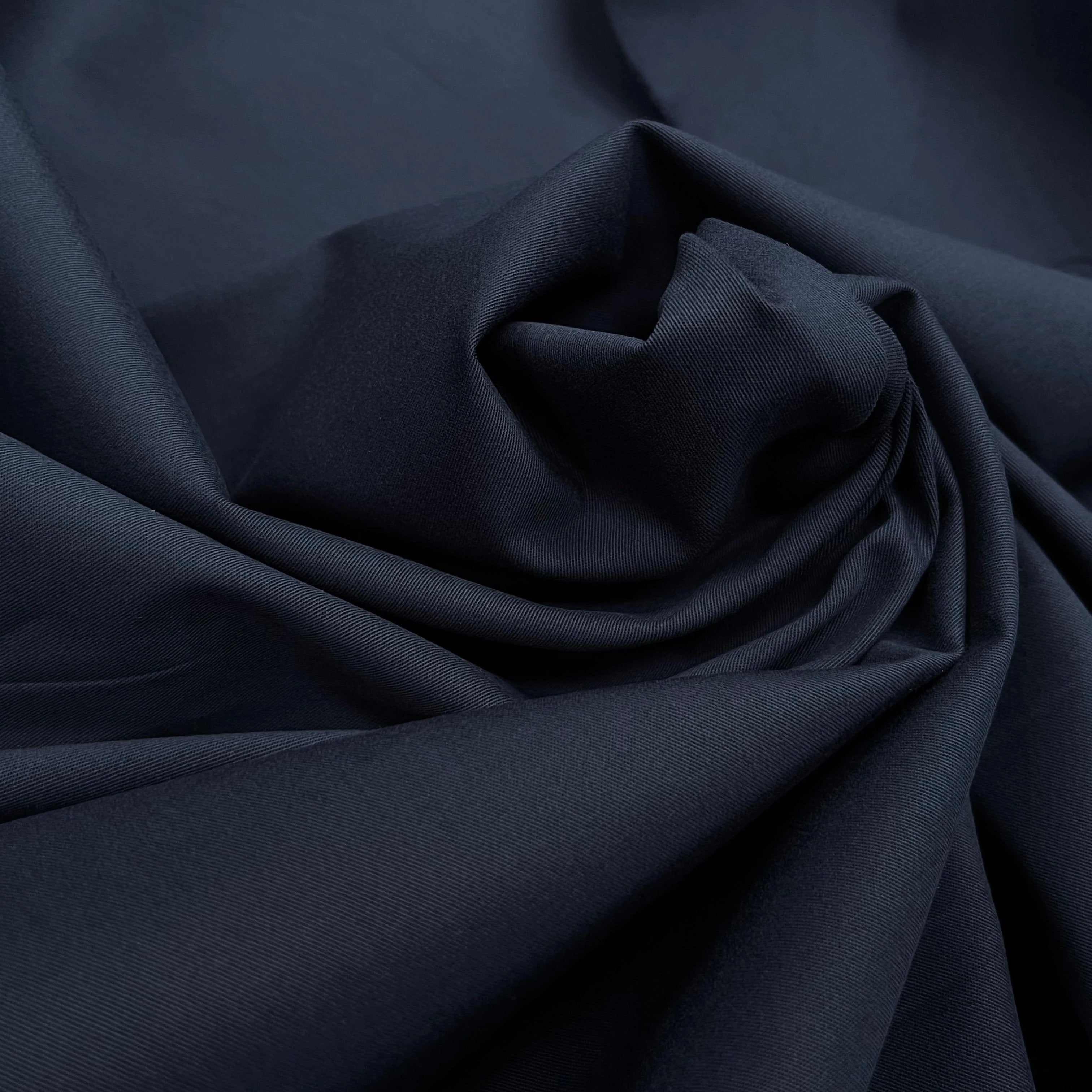 GABARDINE COTON STRETCH FINE MARINE COUTURE694 - My Little Coupon