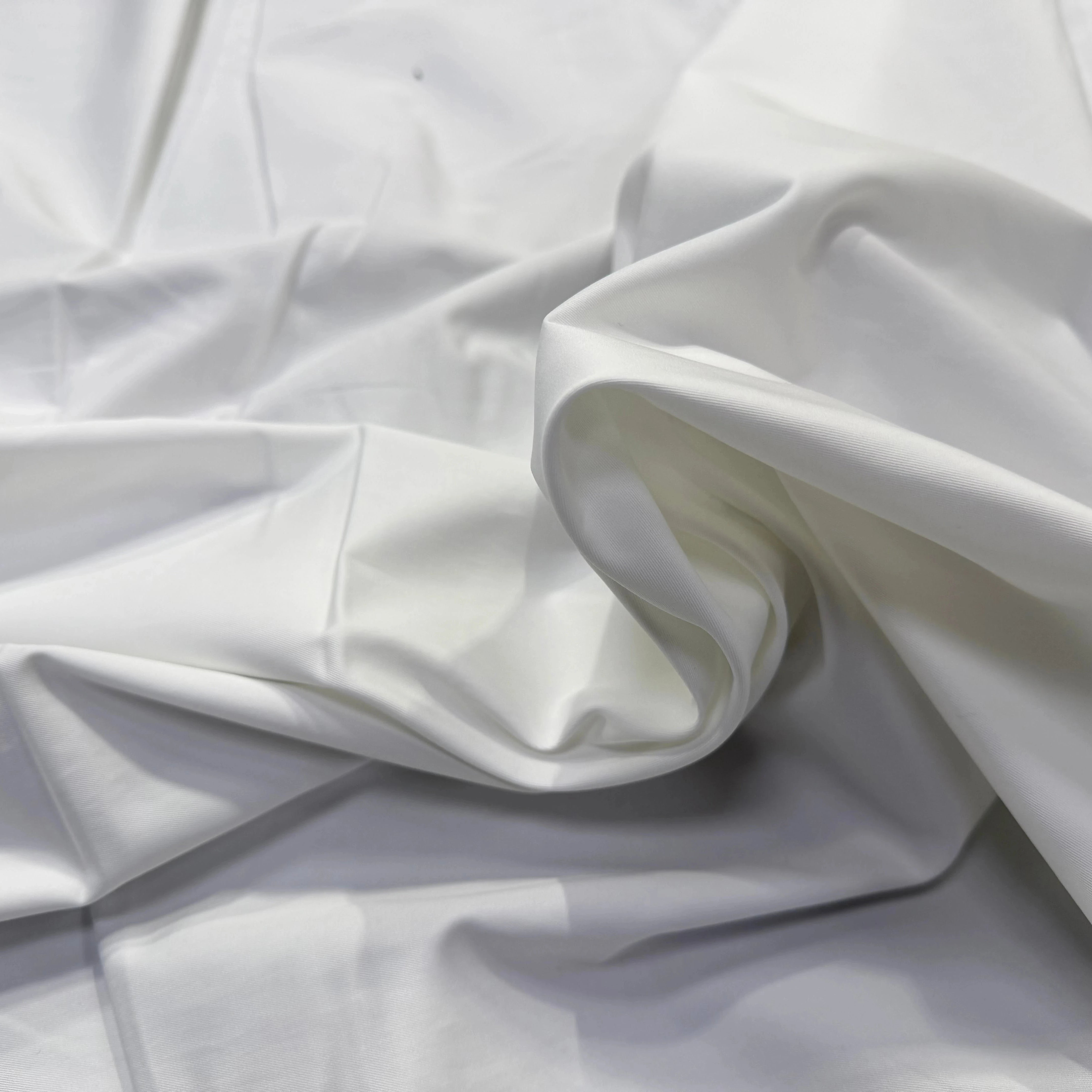 GABARDINE DE COTON BLANC - My Little Coupon