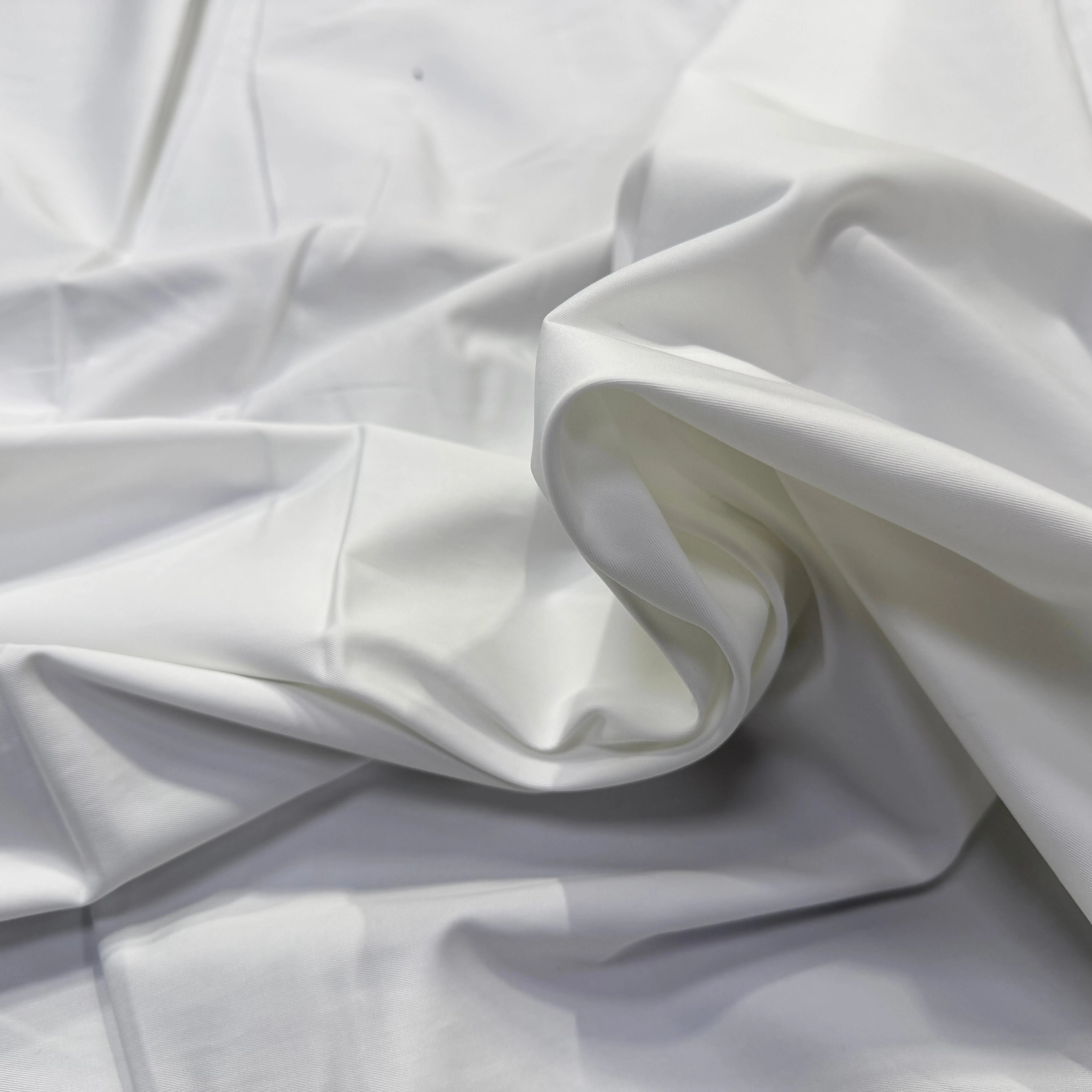 GABARDINE DE COTON BLANC - My Little Coupon