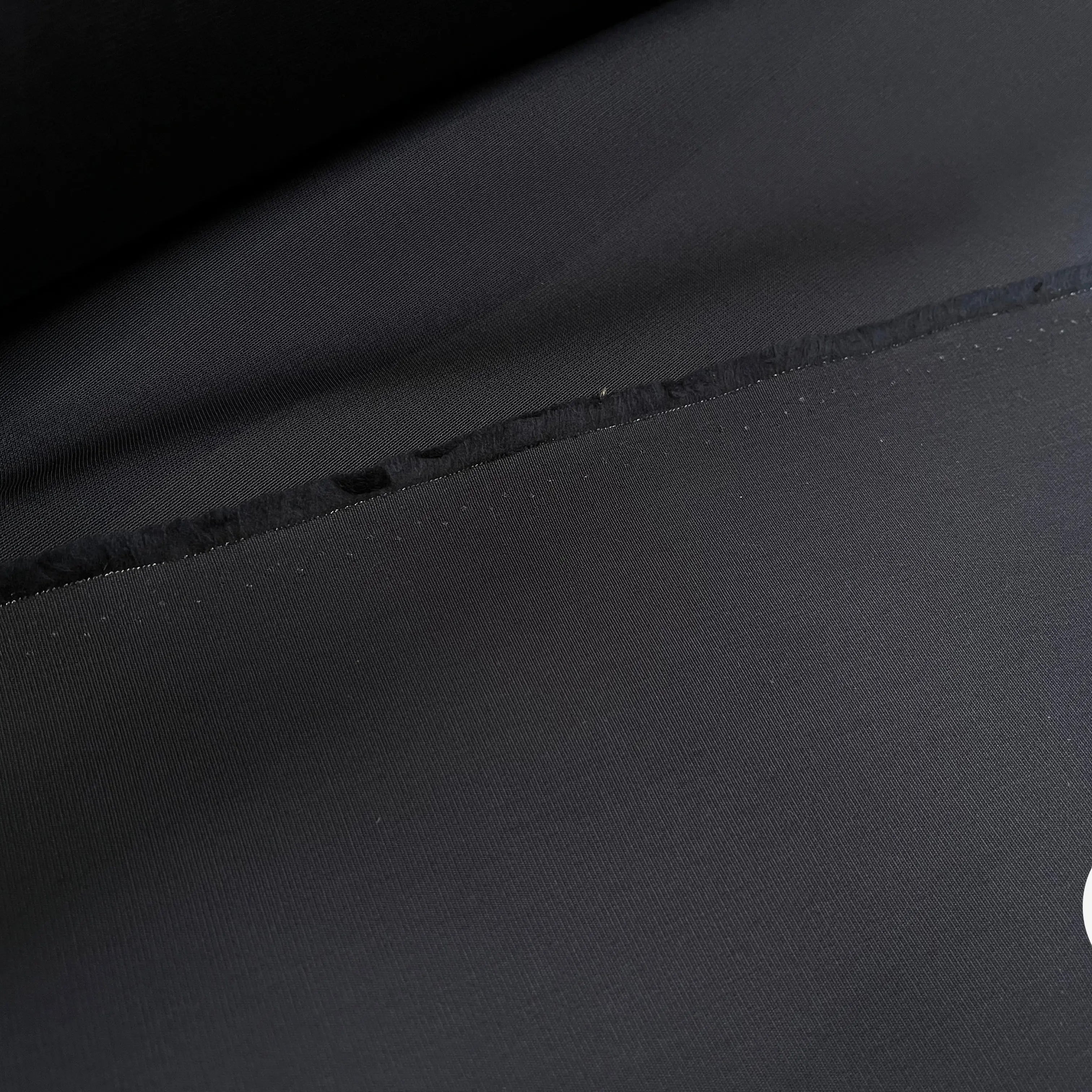 GABARDINE DE COTON BLEU GRIS ANTHRACITE - My Little Coupon