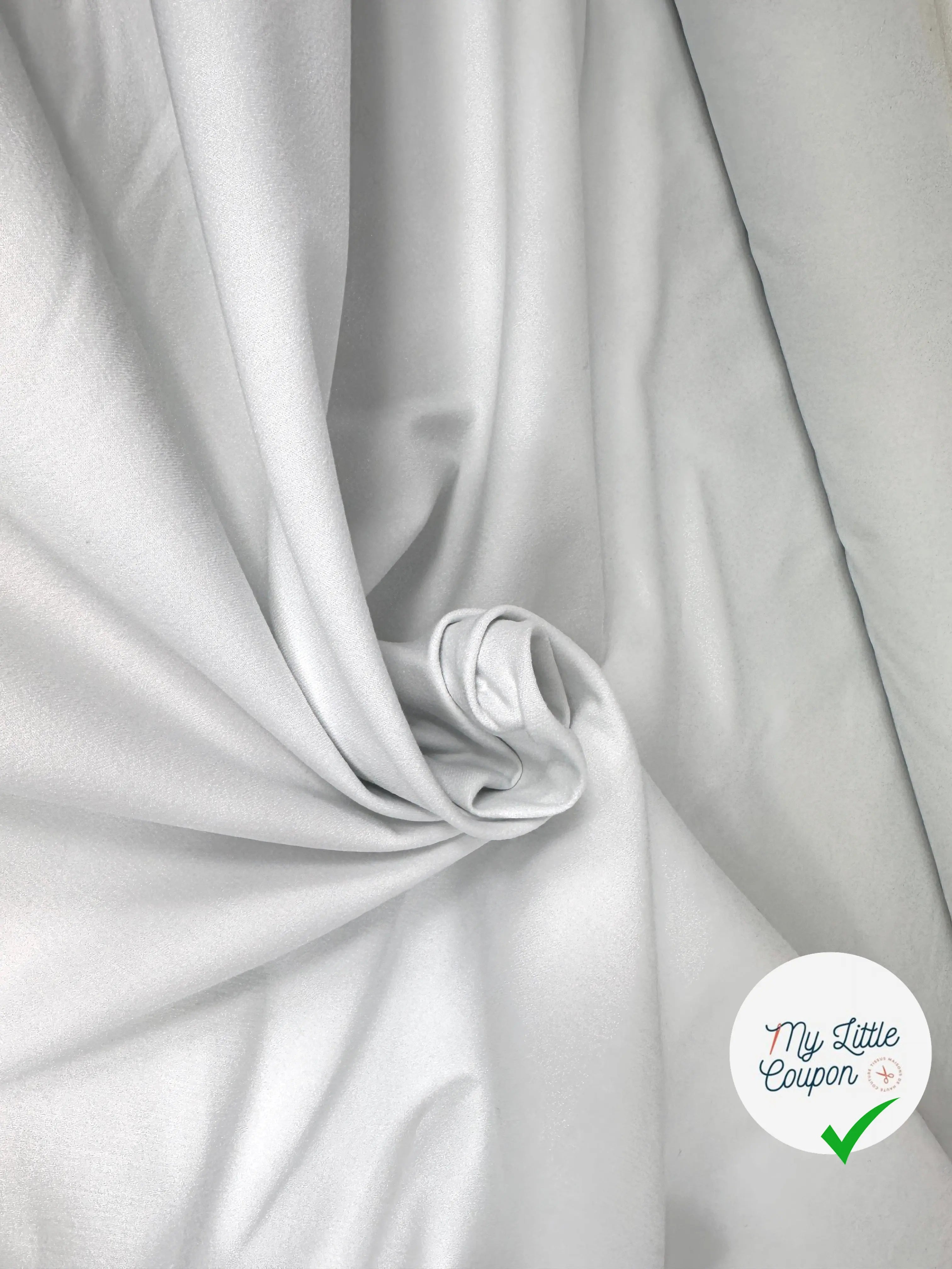 GABARDINE DE COTON DIRTY WHITE STRETCH MSO