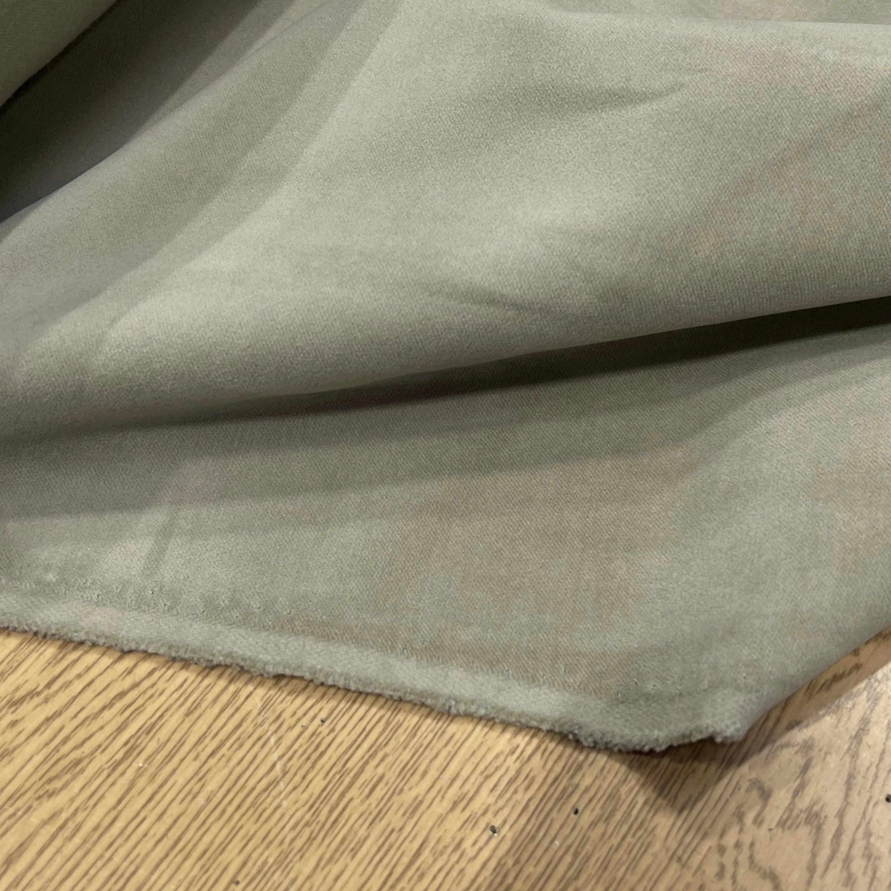 GABARDINE DE COTON GRATTÉE DUVETEUX LOURDE BEIGE 100% COTON 150CM - My Little Coupon