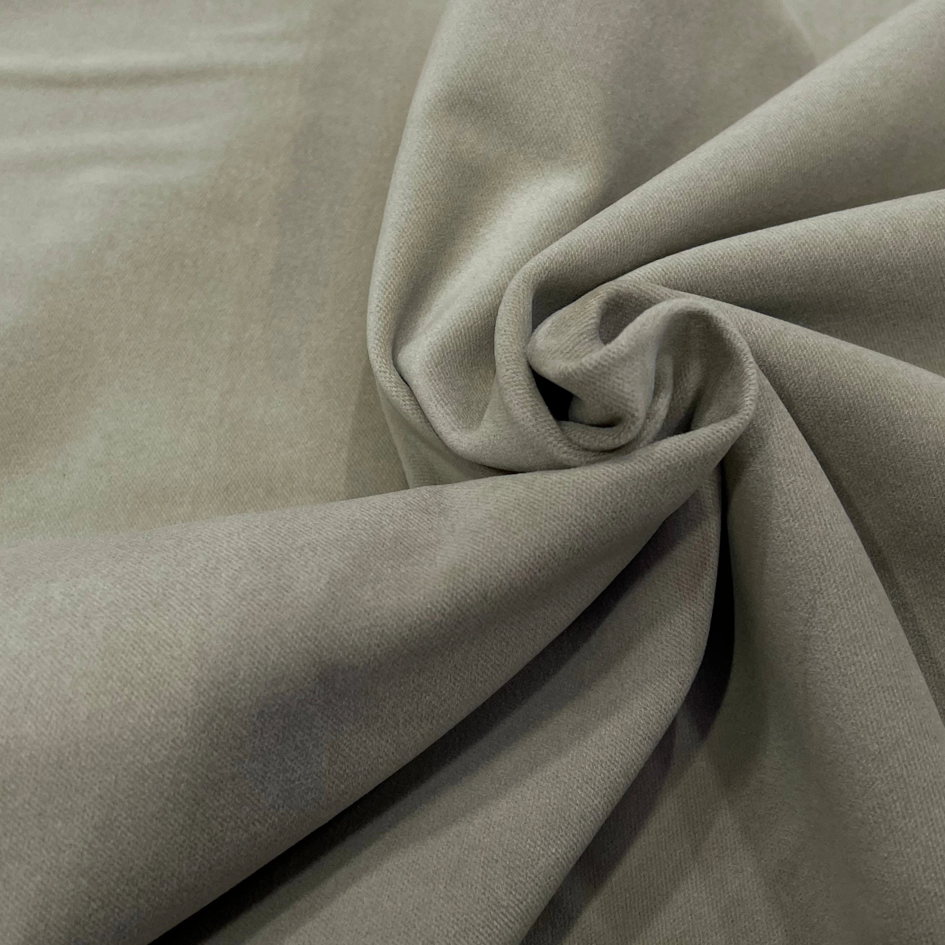 GABARDINE DE COTON GRATTÉE DUVETEUX LOURDE BEIGE 100% COTON 150CM - My Little Coupon