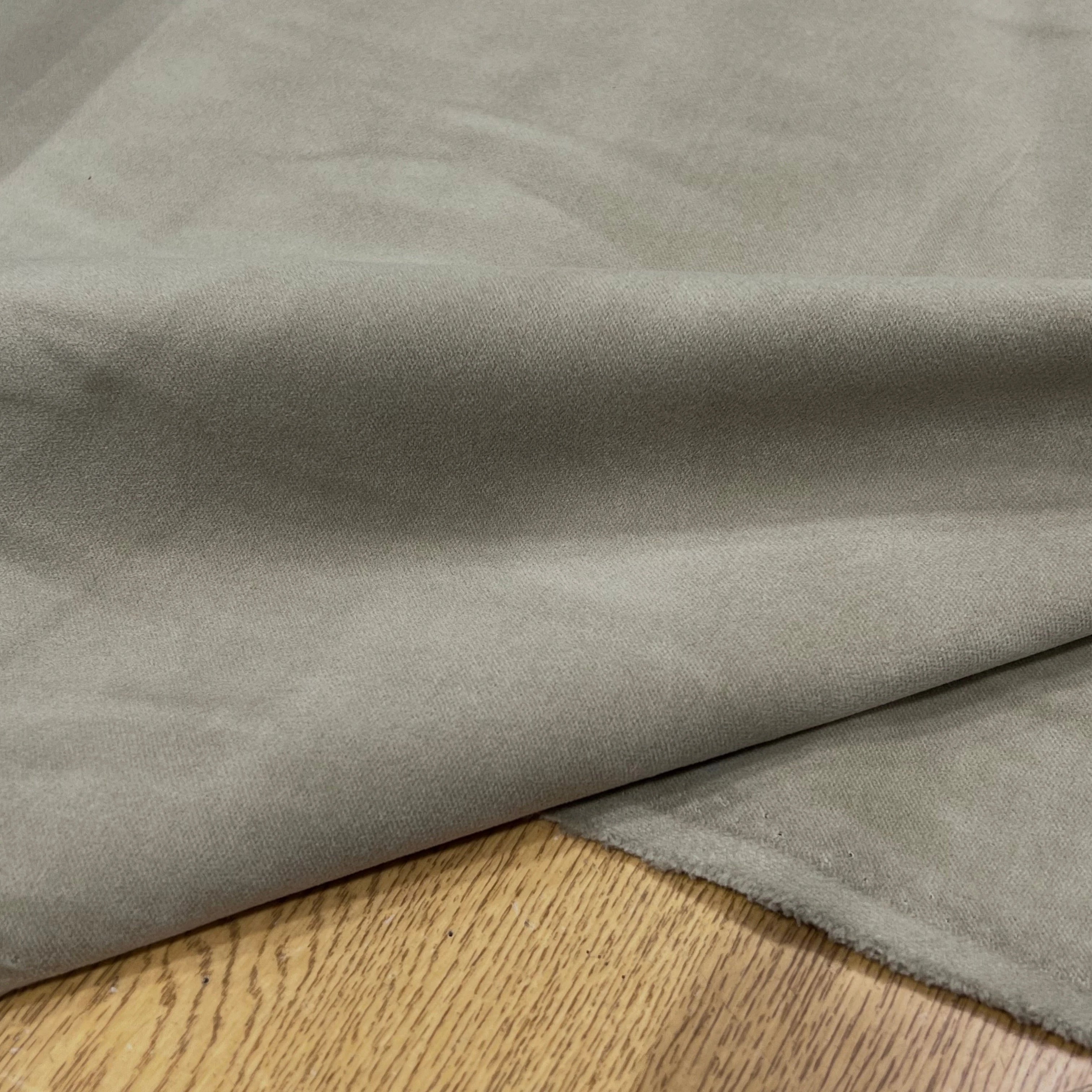 GABARDINE DE COTON GRATTÉE DUVETEUX LOURDE BEIGE 100% COTON 150CM - My Little Coupon