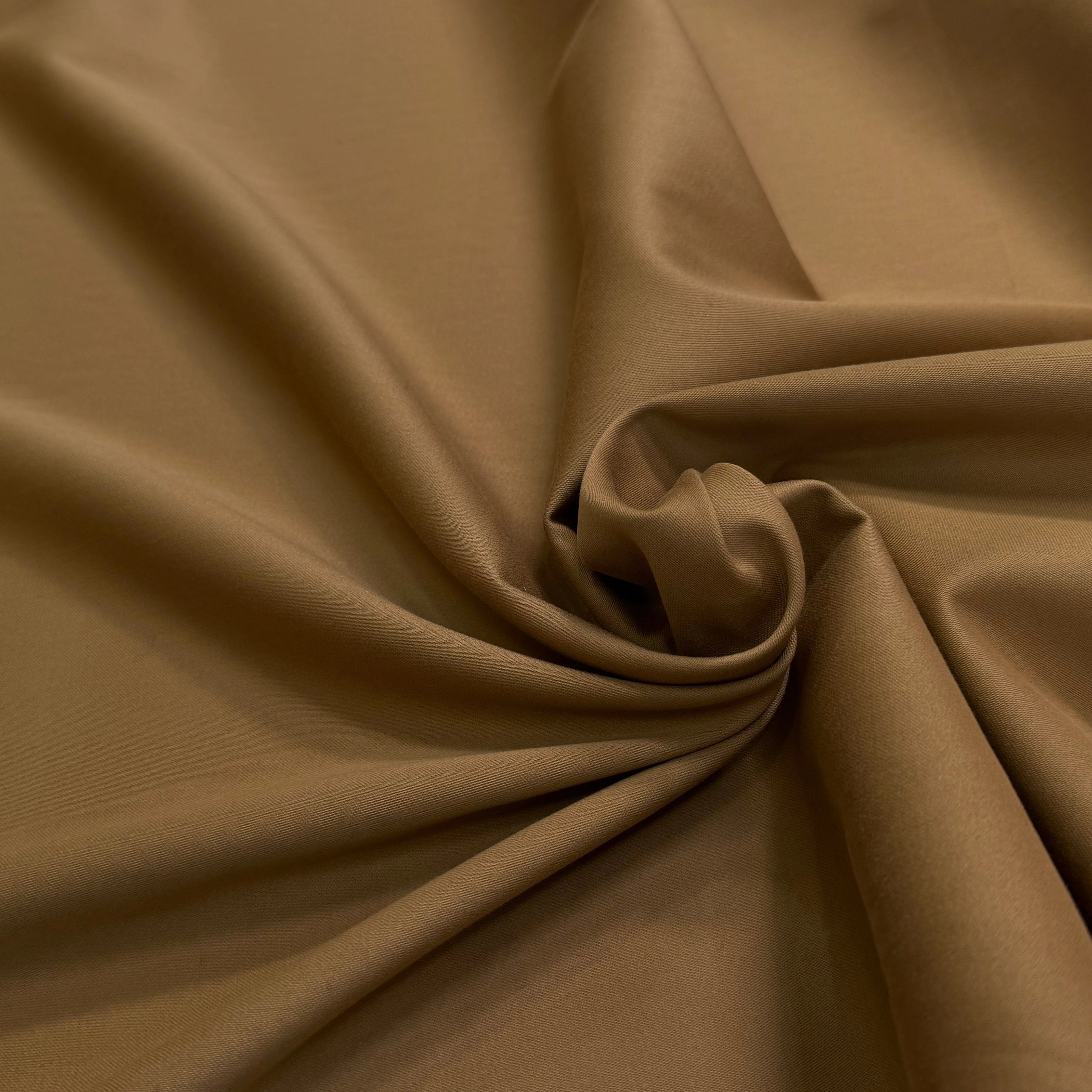 GABARDINE DE COTON LOURDE DEPERLANTE GOLD - My Little Coupon