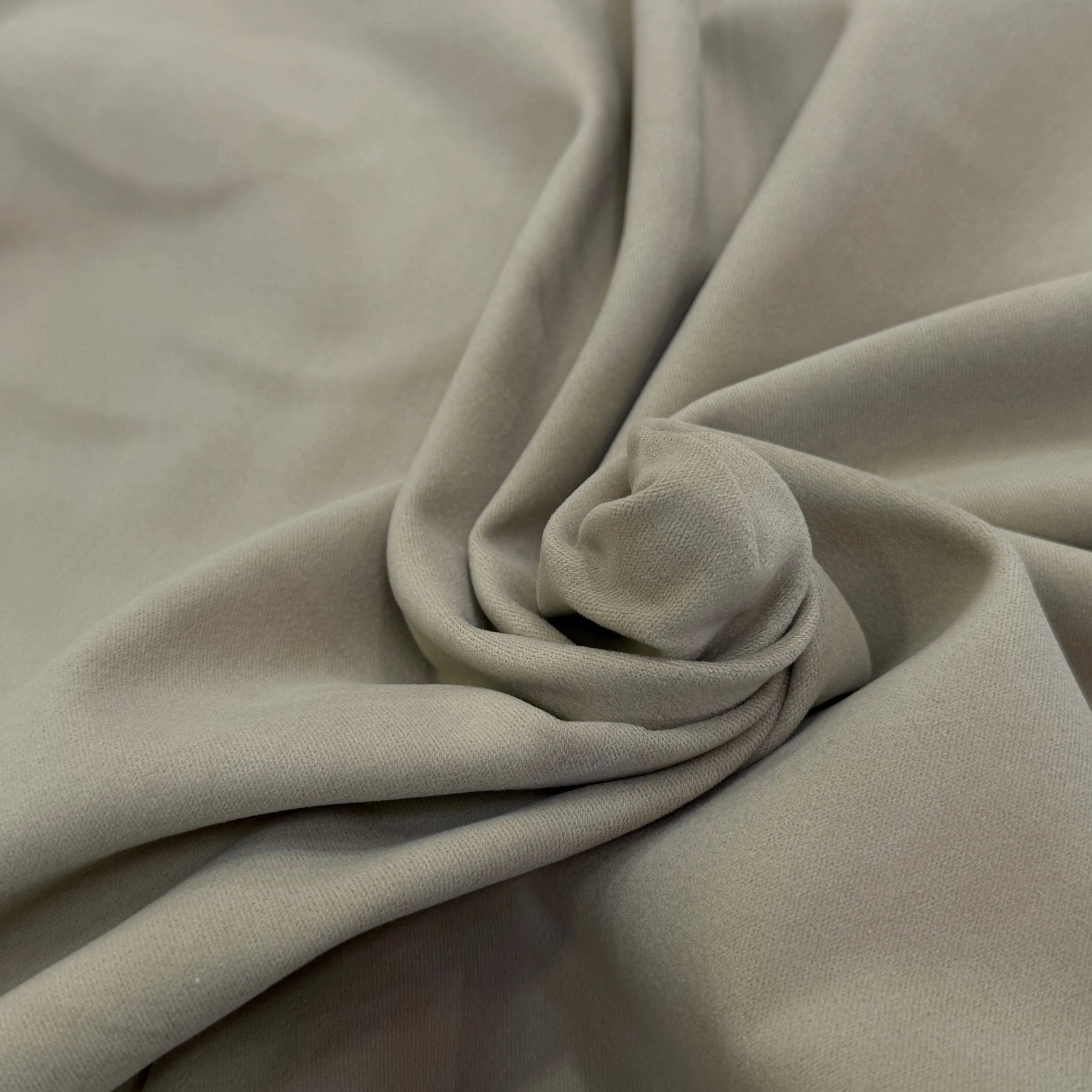 GABARDINE DE COTON LOURDE GRATÉE BEIGE TOUCHER DOUX - My Little Coupon