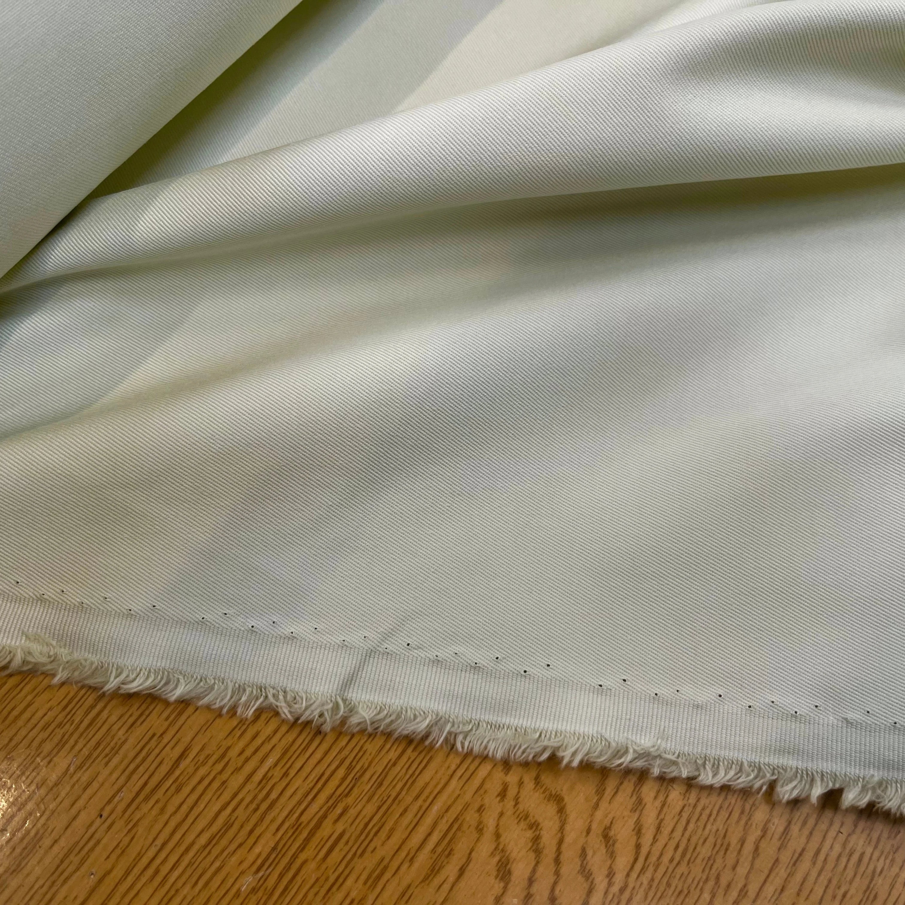 GABARDINE DE COTON LOURDE OYSTER - My Little Coupon