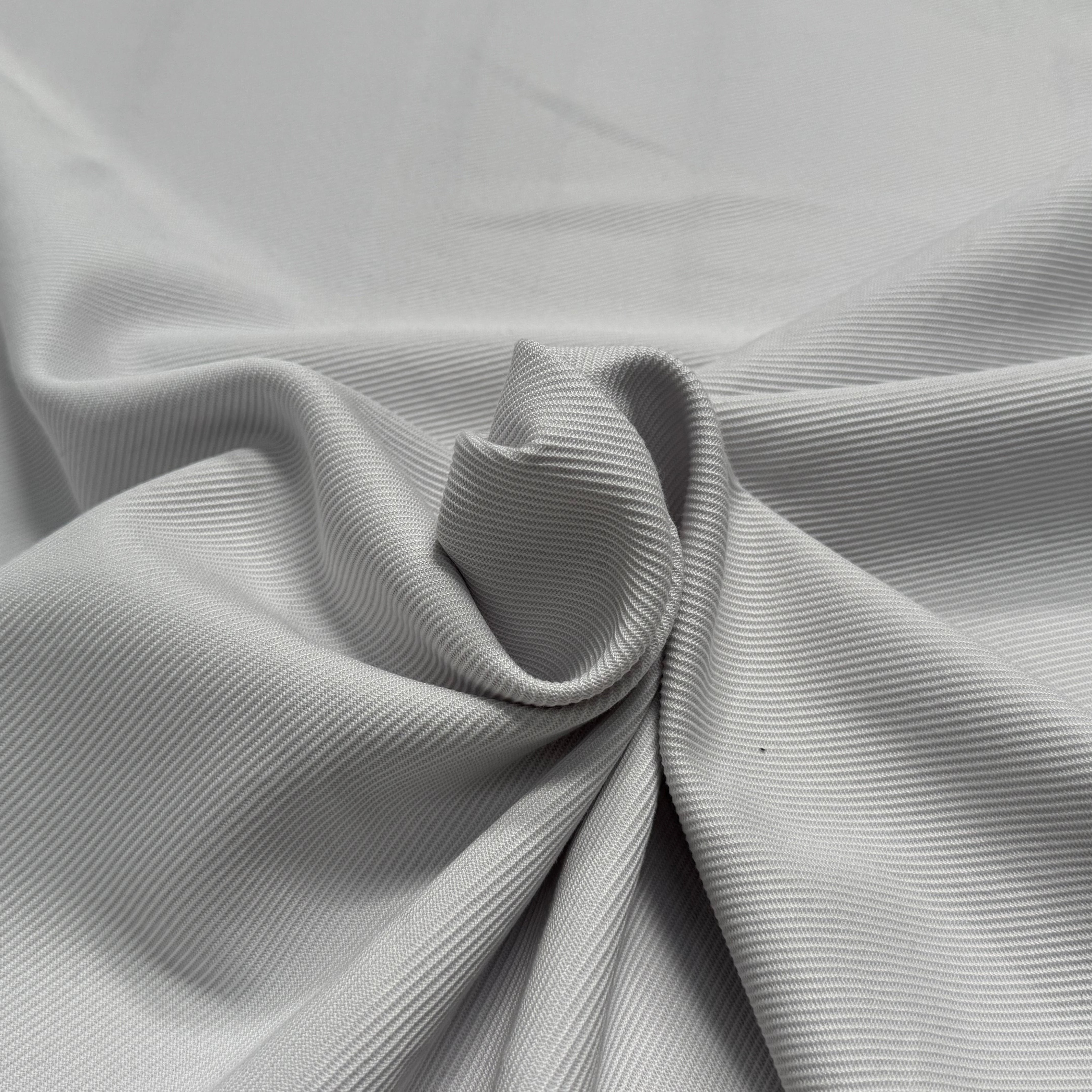 GABARDINE DE COTON LOURDE STRIÉE SUPERBE TENUE MIST - My Little Coupon