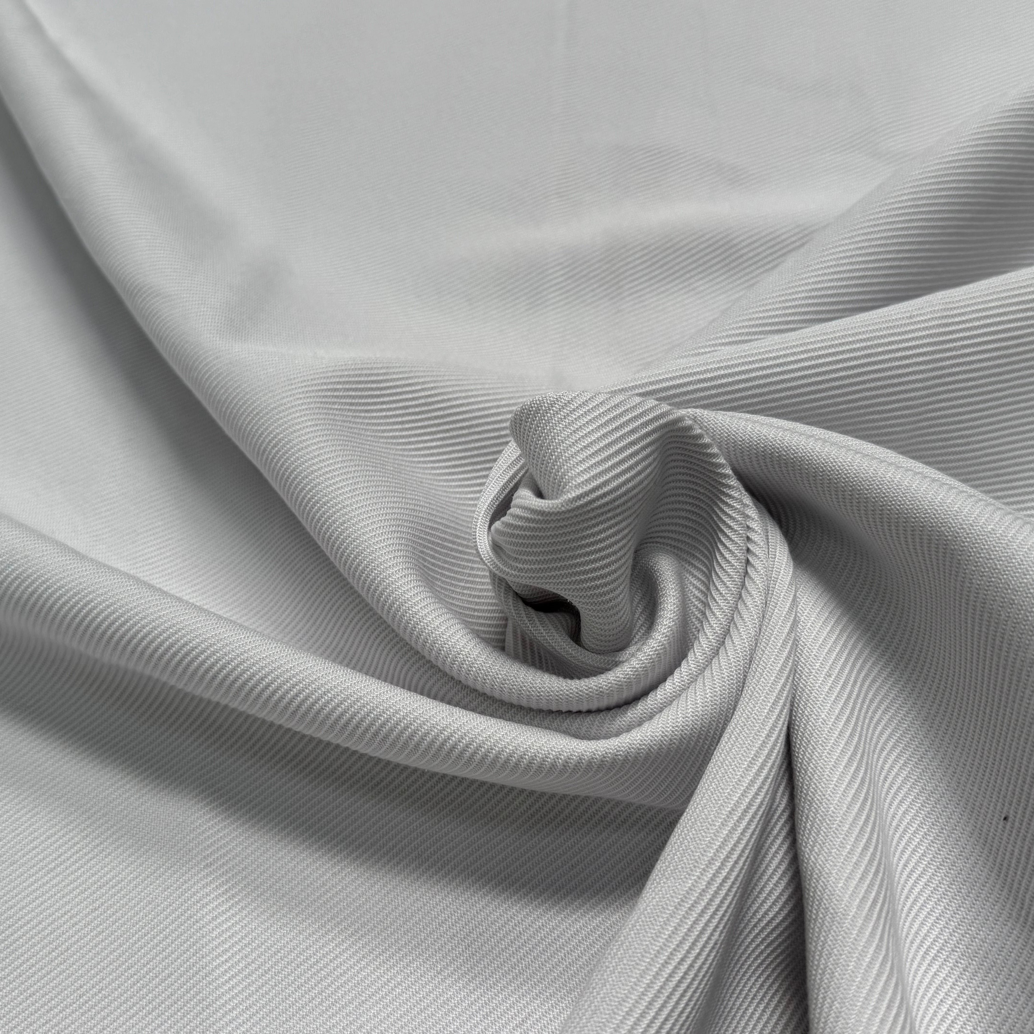 GABARDINE DE COTON LOURDE STRIÉE SUPERBE TENUE MIST - My Little Coupon