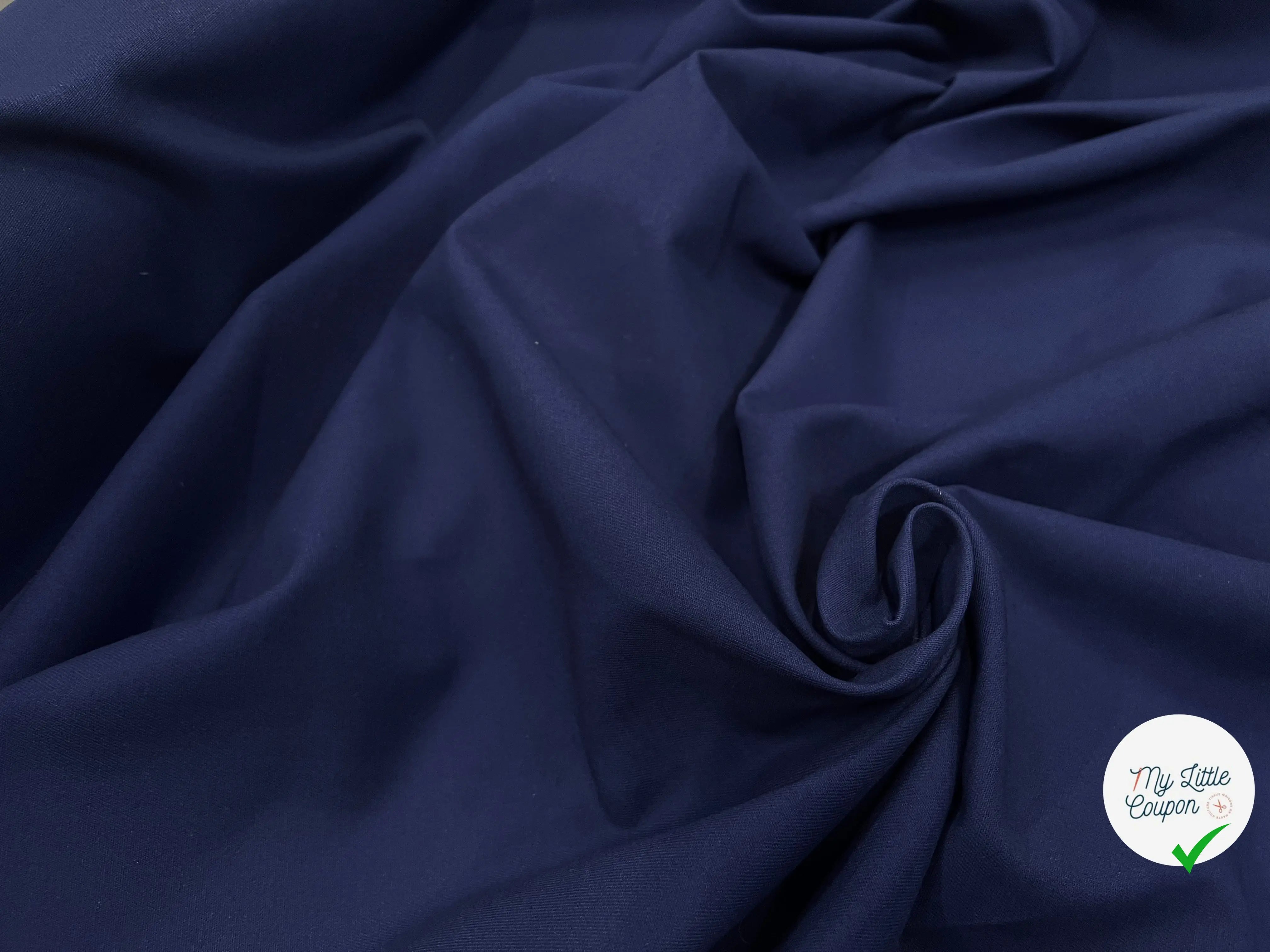 GABARDINE DE COTON NAVY MLC INTERN