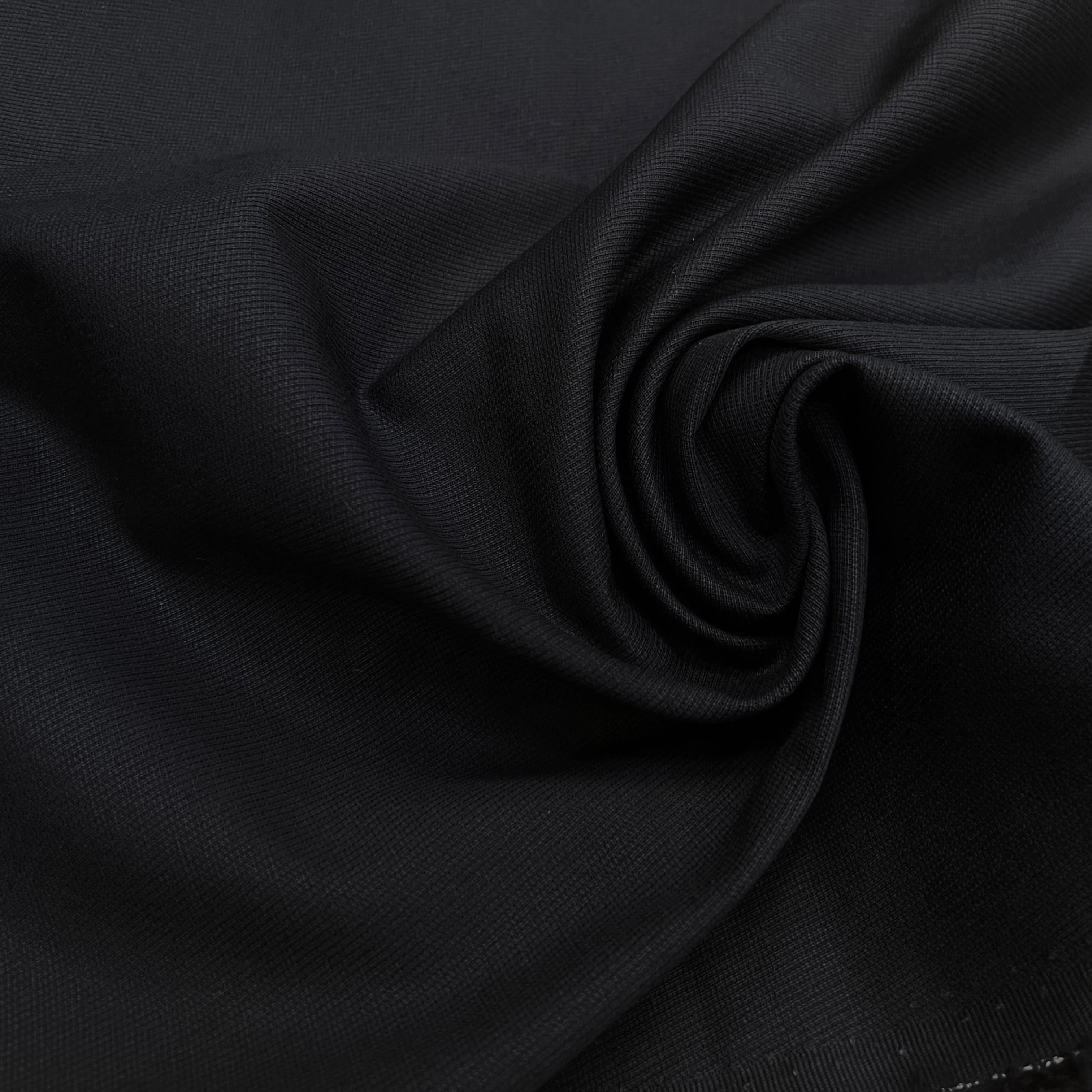 GABARDINE DE COTON NUIT AVEC UNE FACE DUVETEUX - My Little Coupon