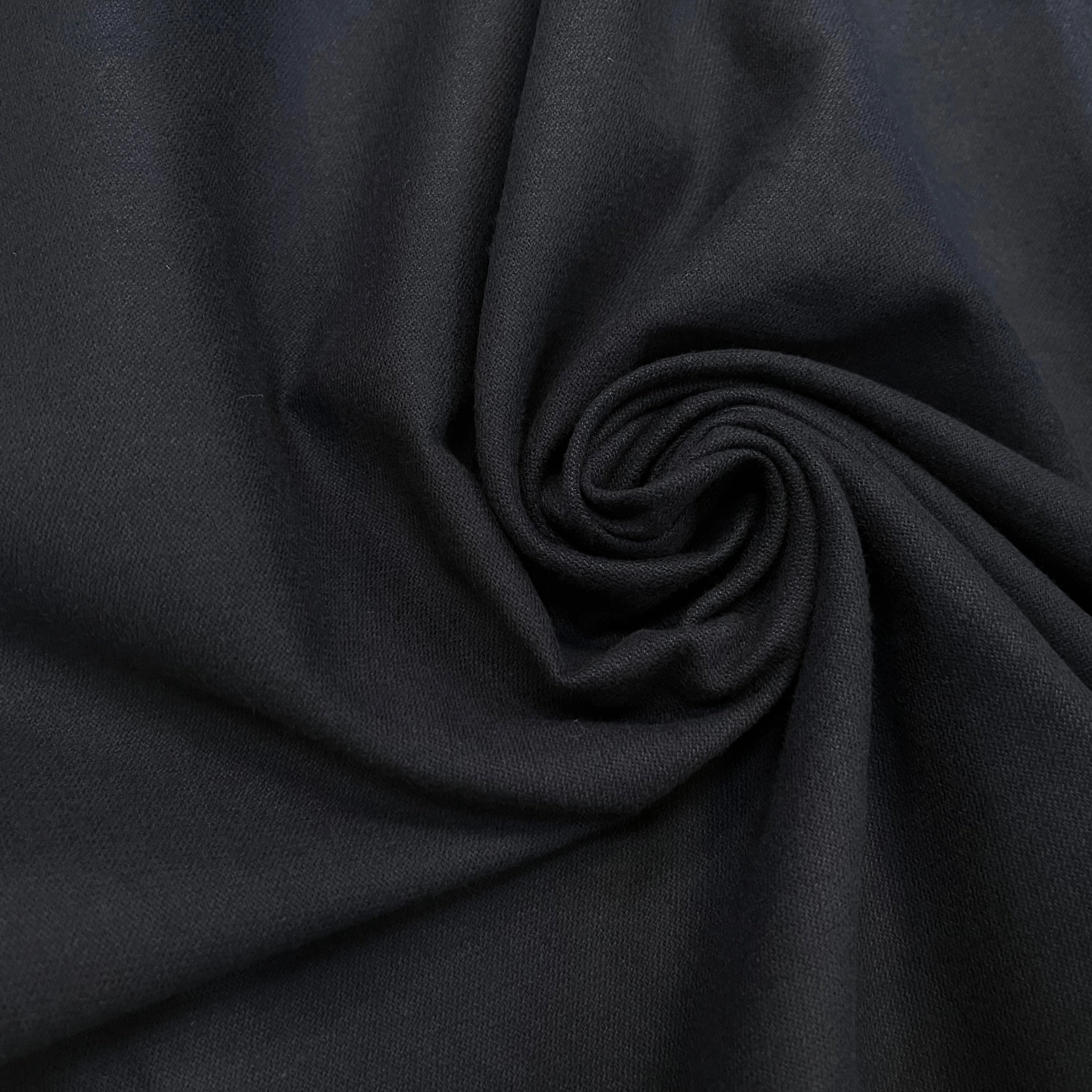 GABARDINE DE COTON NUIT AVEC UNE FACE DUVETEUX - My Little Coupon