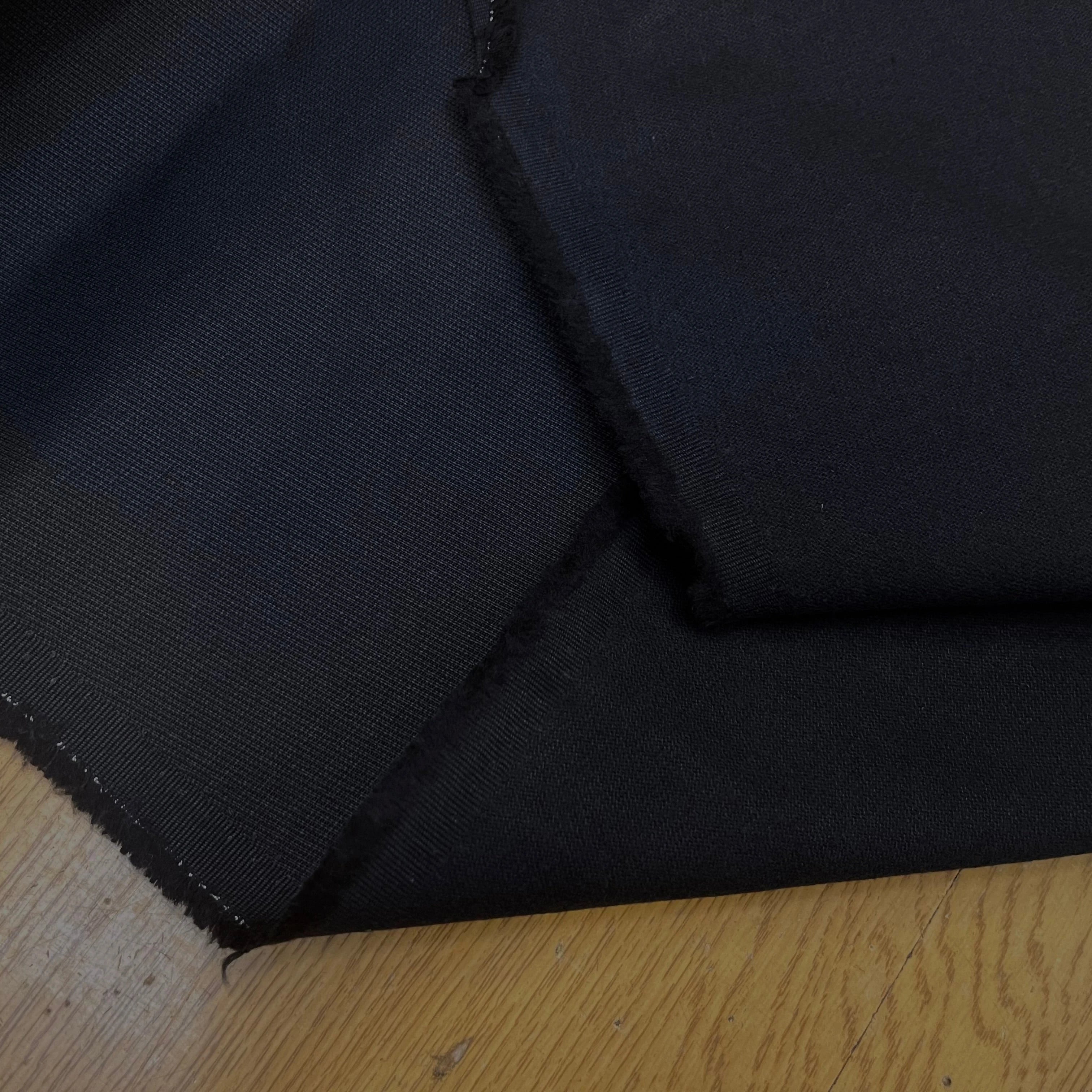 GABARDINE DE COTON NUIT AVEC UNE FACE DUVETEUX - My Little Coupon