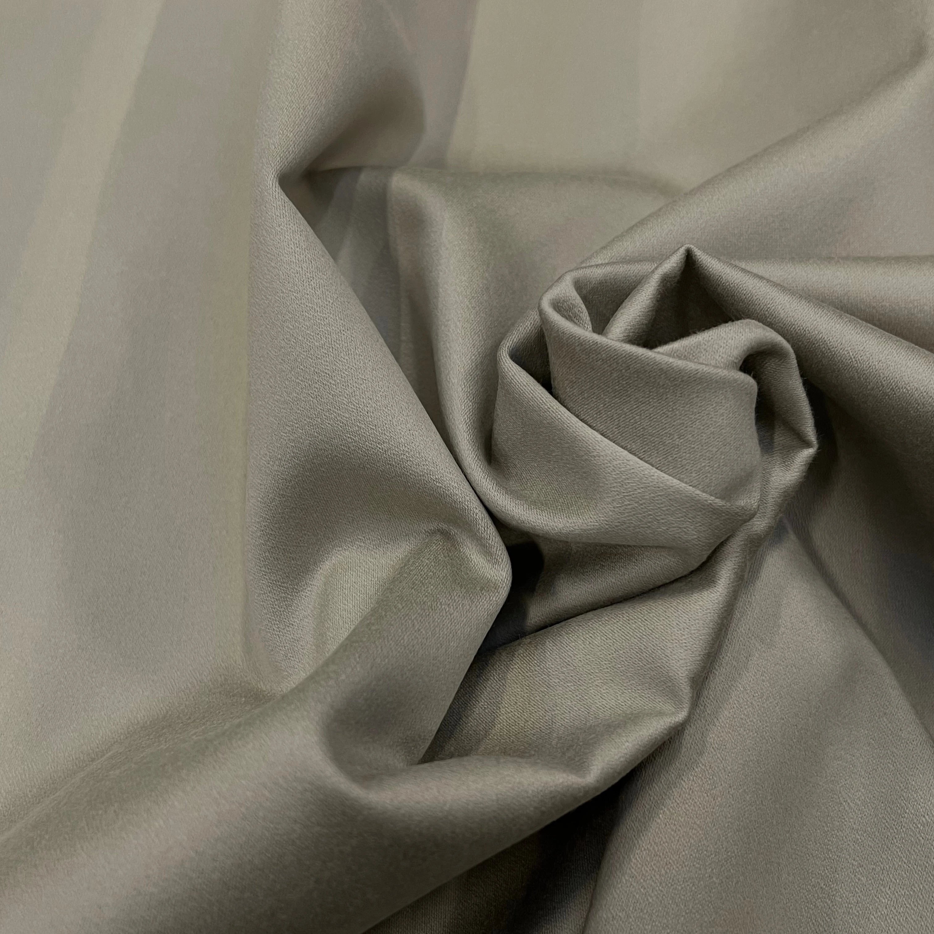 GABARDINE DE COTON PEIGNÉE BEIGE JAPON 118CM LAIZE - My Little Coupon