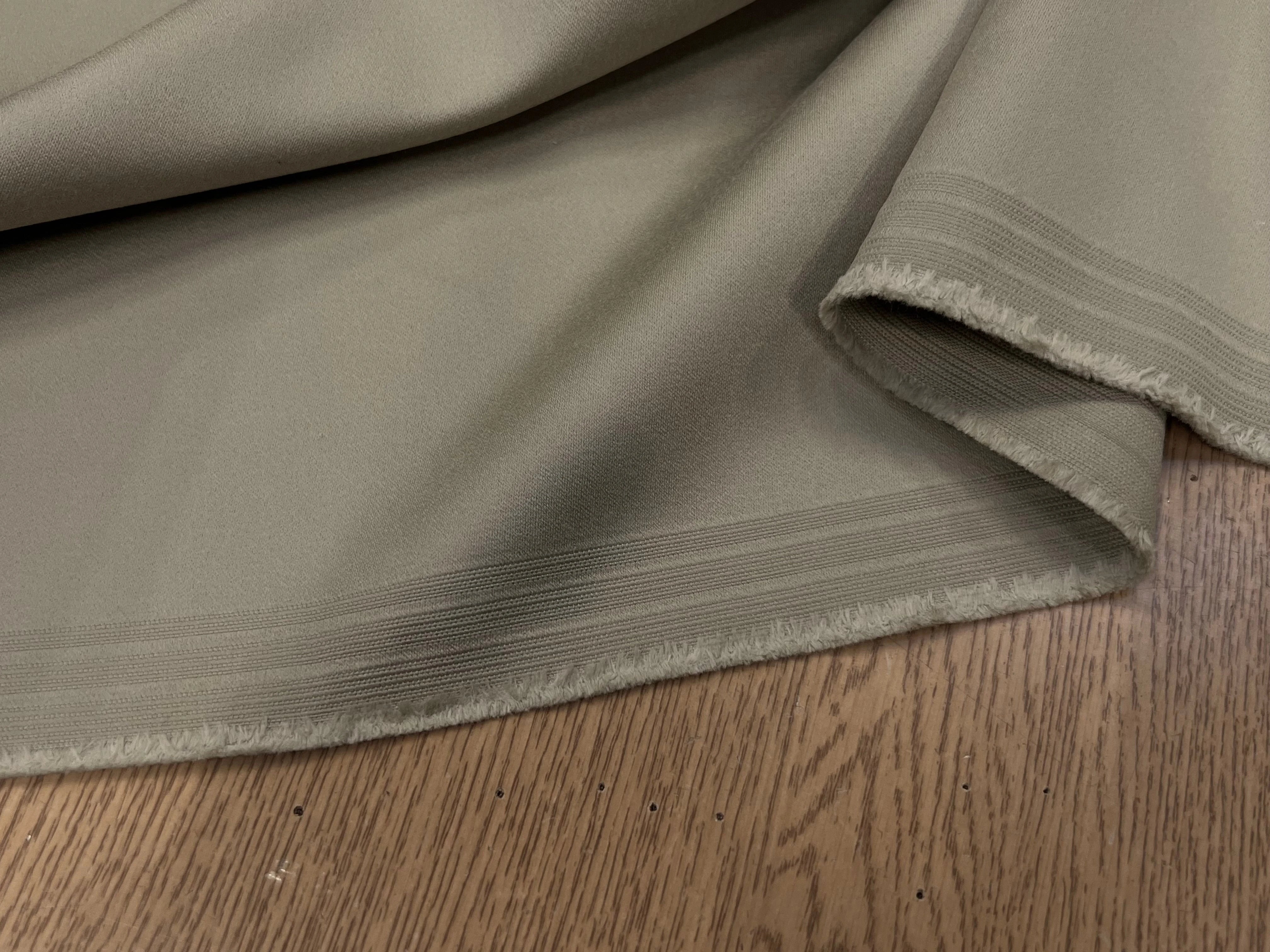 GABARDINE DE COTON PEIGNÉE BEIGE JAPON 118CM LAIZE - My Little Coupon