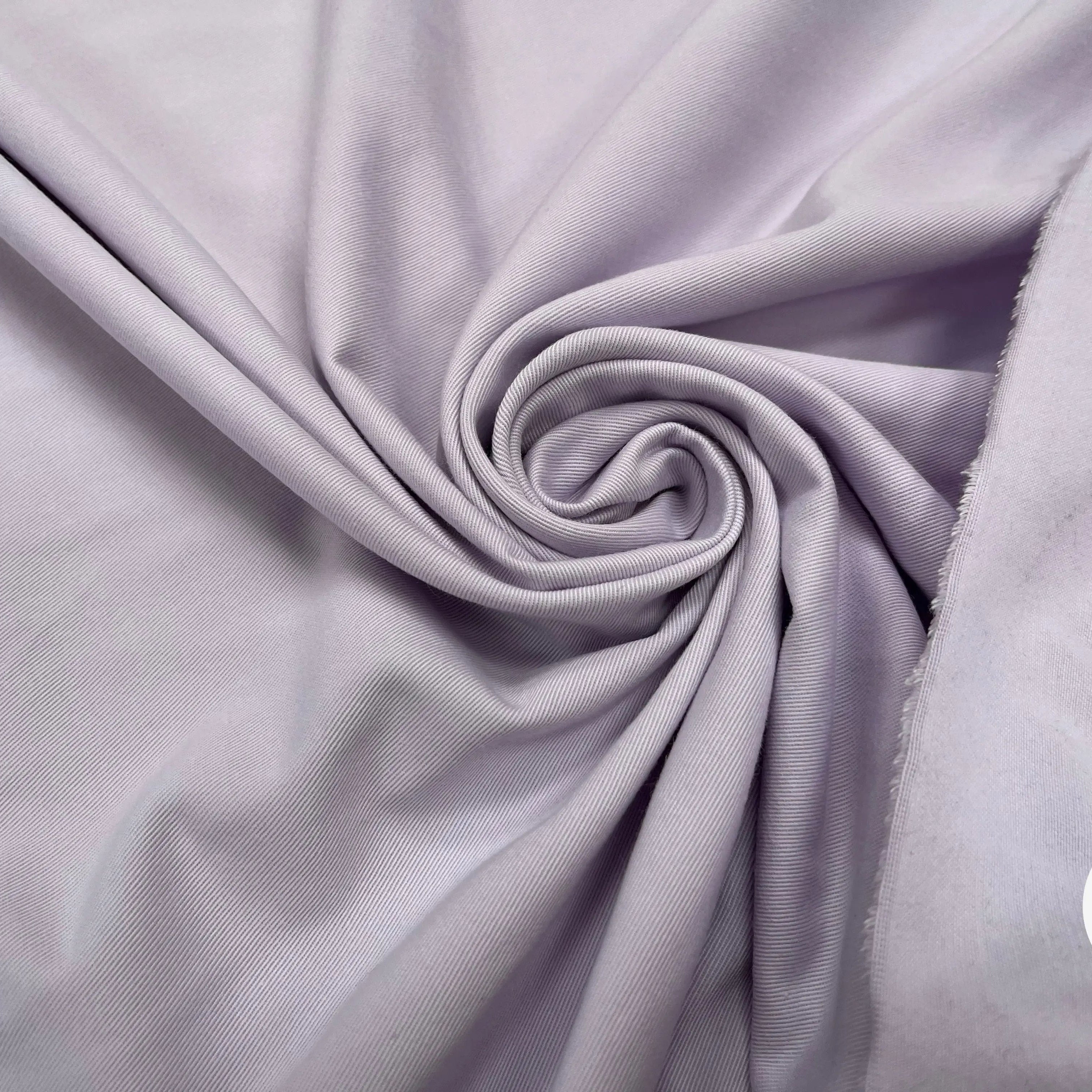 GABARDINE DE COTON PÉTITE LAIZE ICE LAVANDER - My Little Coupon