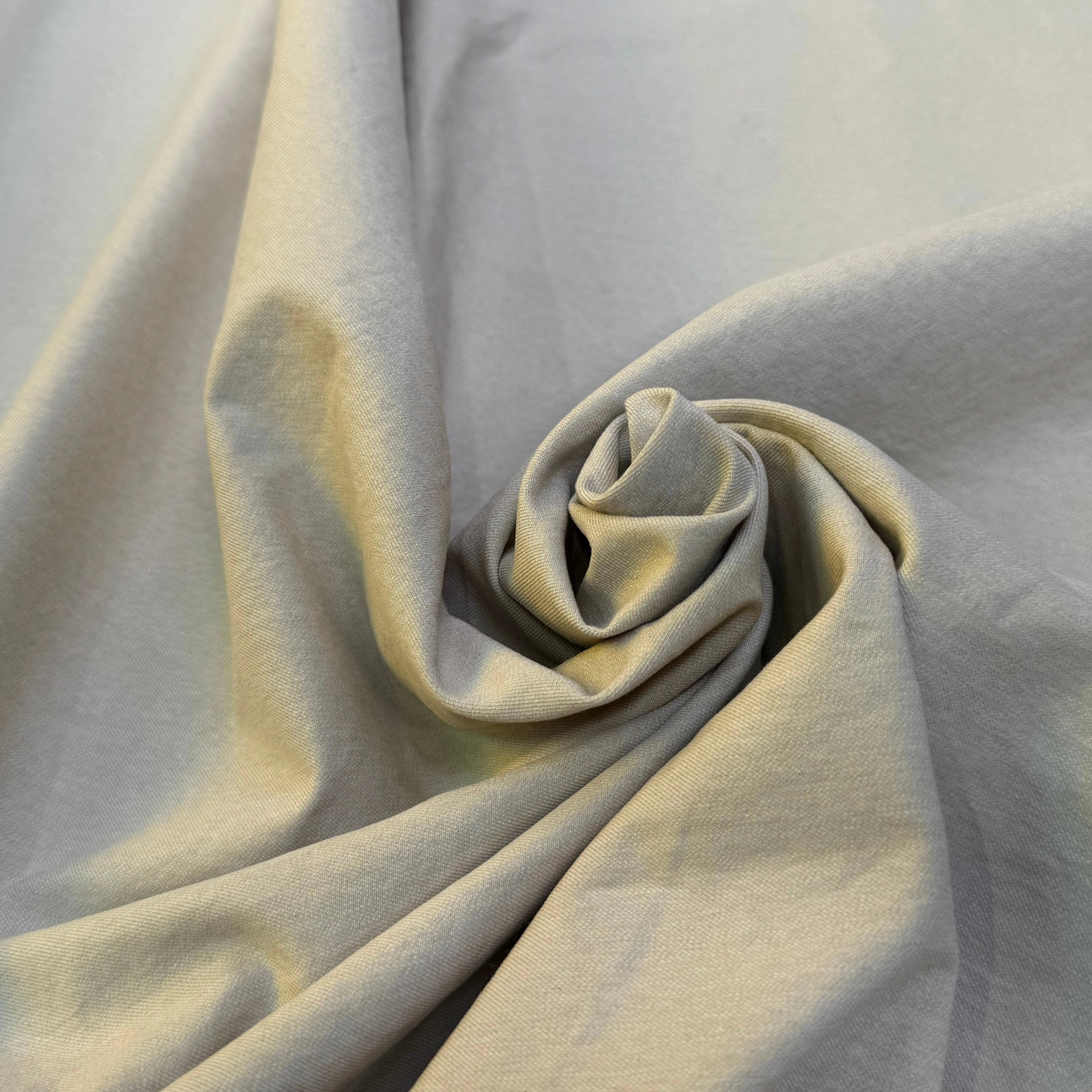 GABARDINE DE COTON QUALITÉ COUTURE BEIGE ÉCRU - My Little Coupon