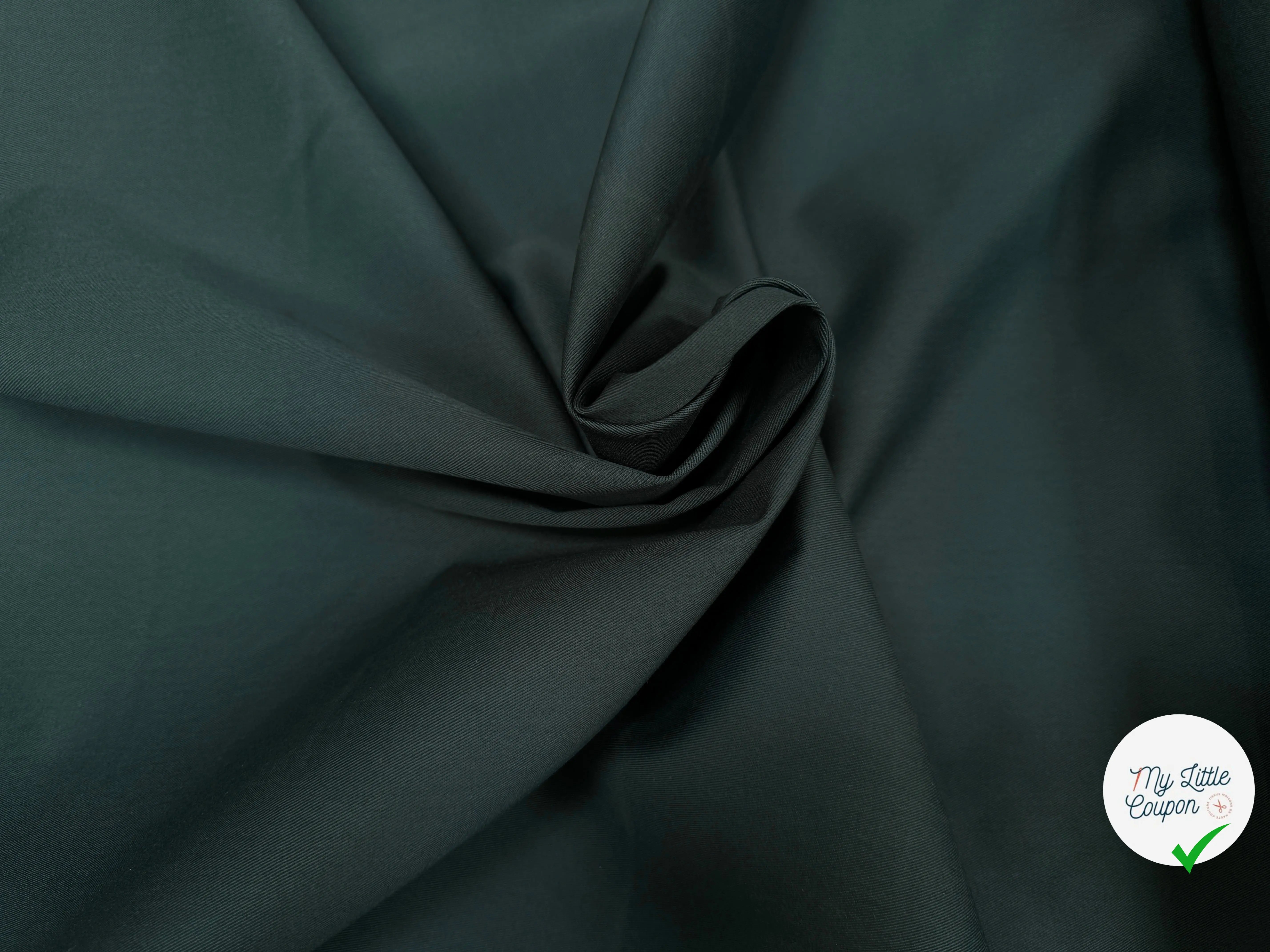 GABARDINE DE COTON SAPIN - My Little Coupon