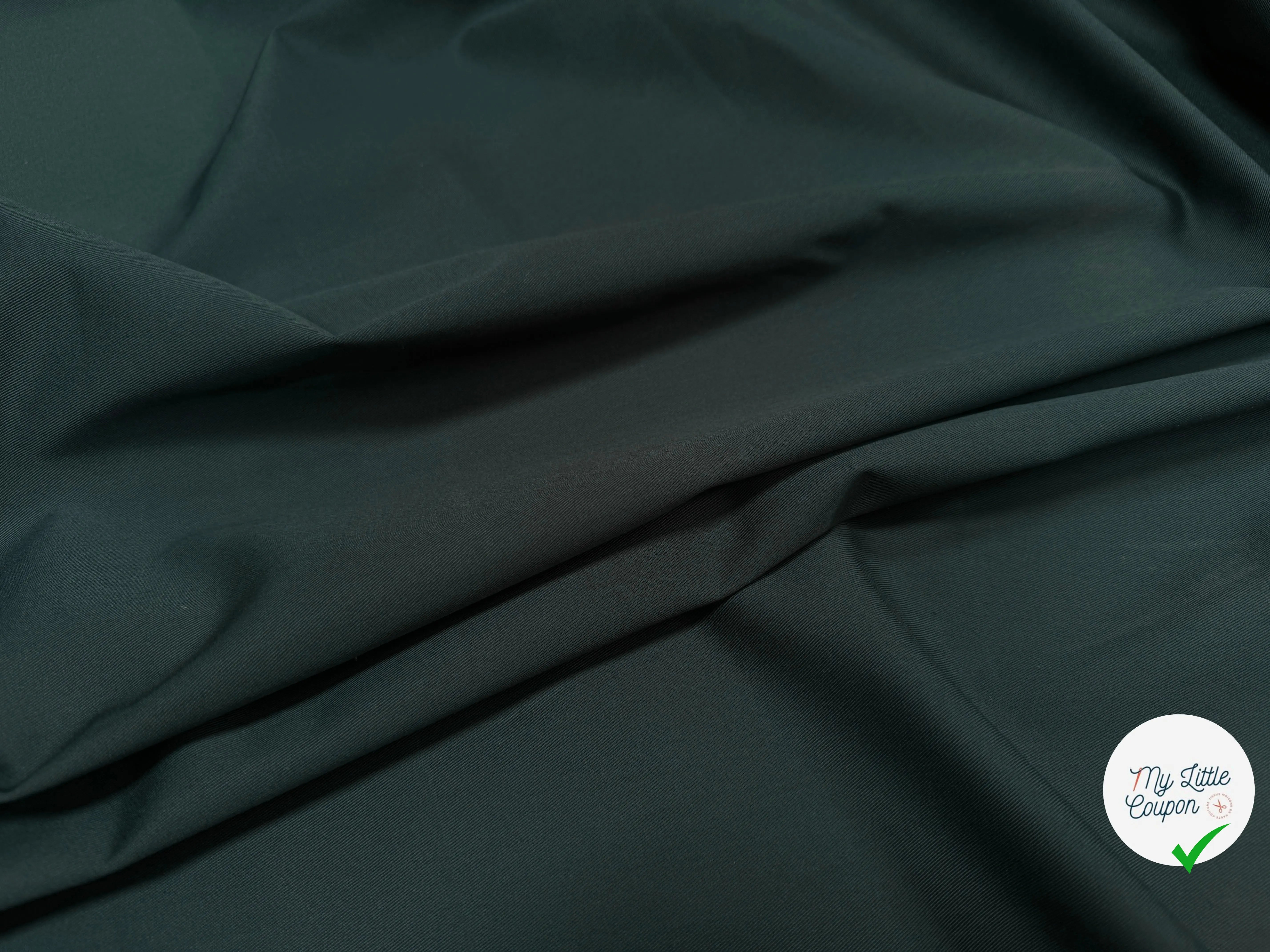 GABARDINE DE COTON SAPIN - My Little Coupon