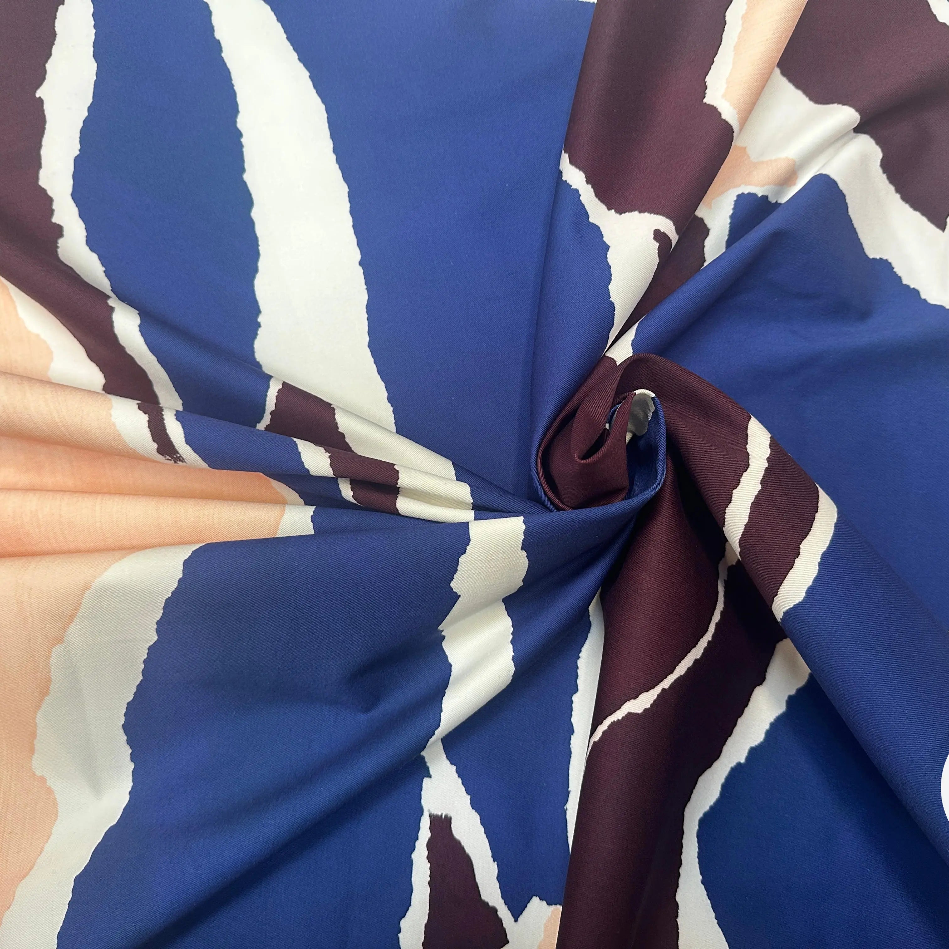 GABARDINE DE COTON STRECTH CAMOUFLAGE CONTEMPORAIN - My Little Coupon