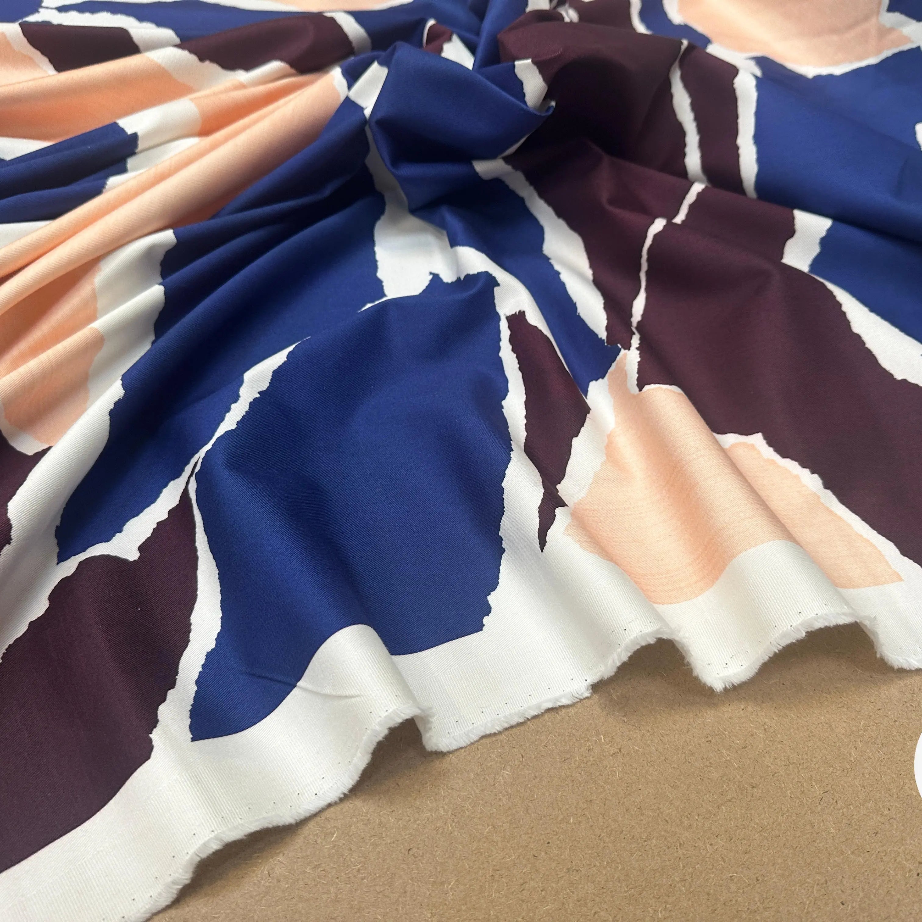 GABARDINE DE COTON STRECTH CAMOUFLAGE CONTEMPORAIN - My Little Coupon