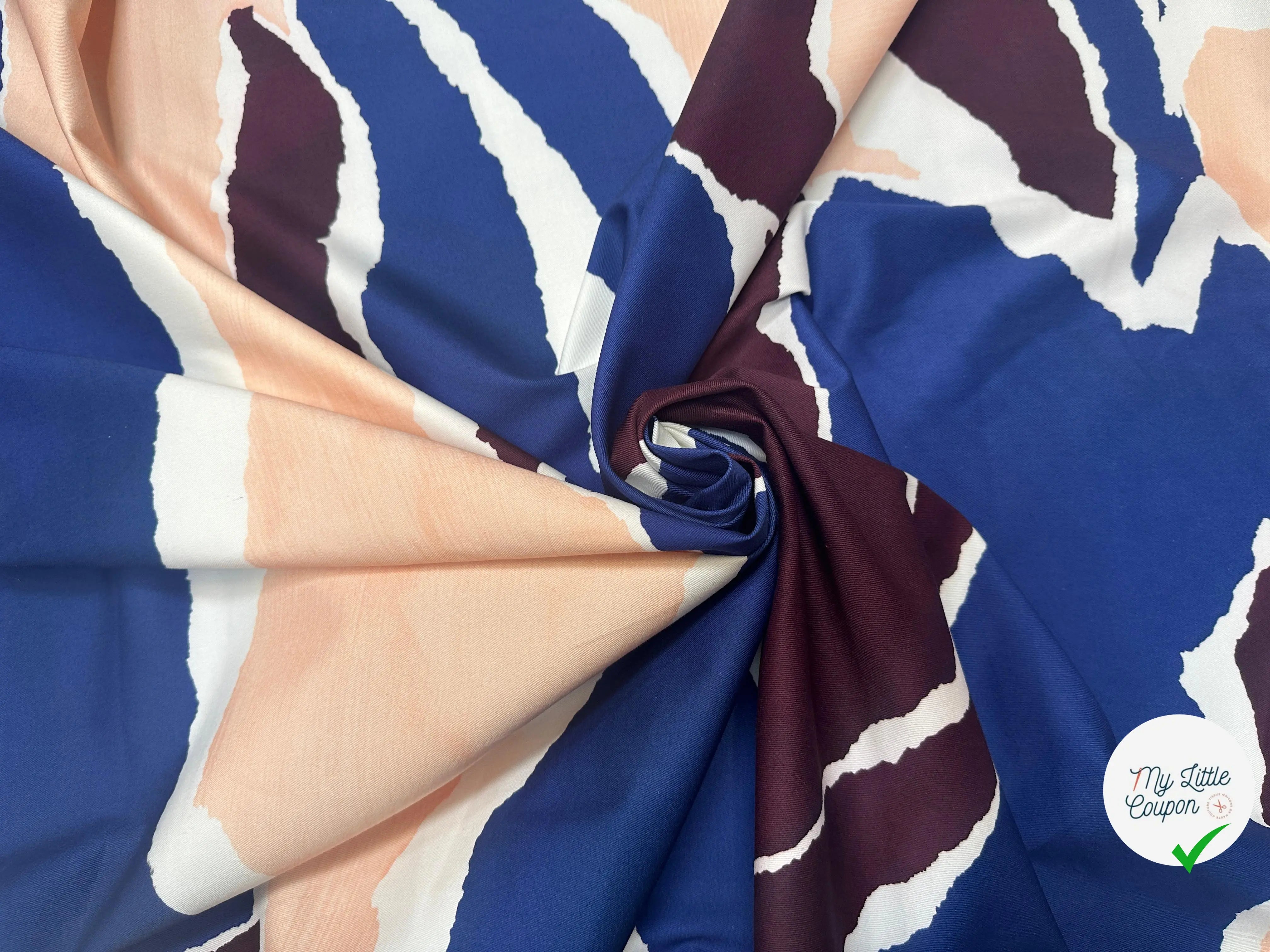 GABARDINE DE COTON STRECTH CAMOUFLAGE CONTEMPORAINÂ - My Little Coupon