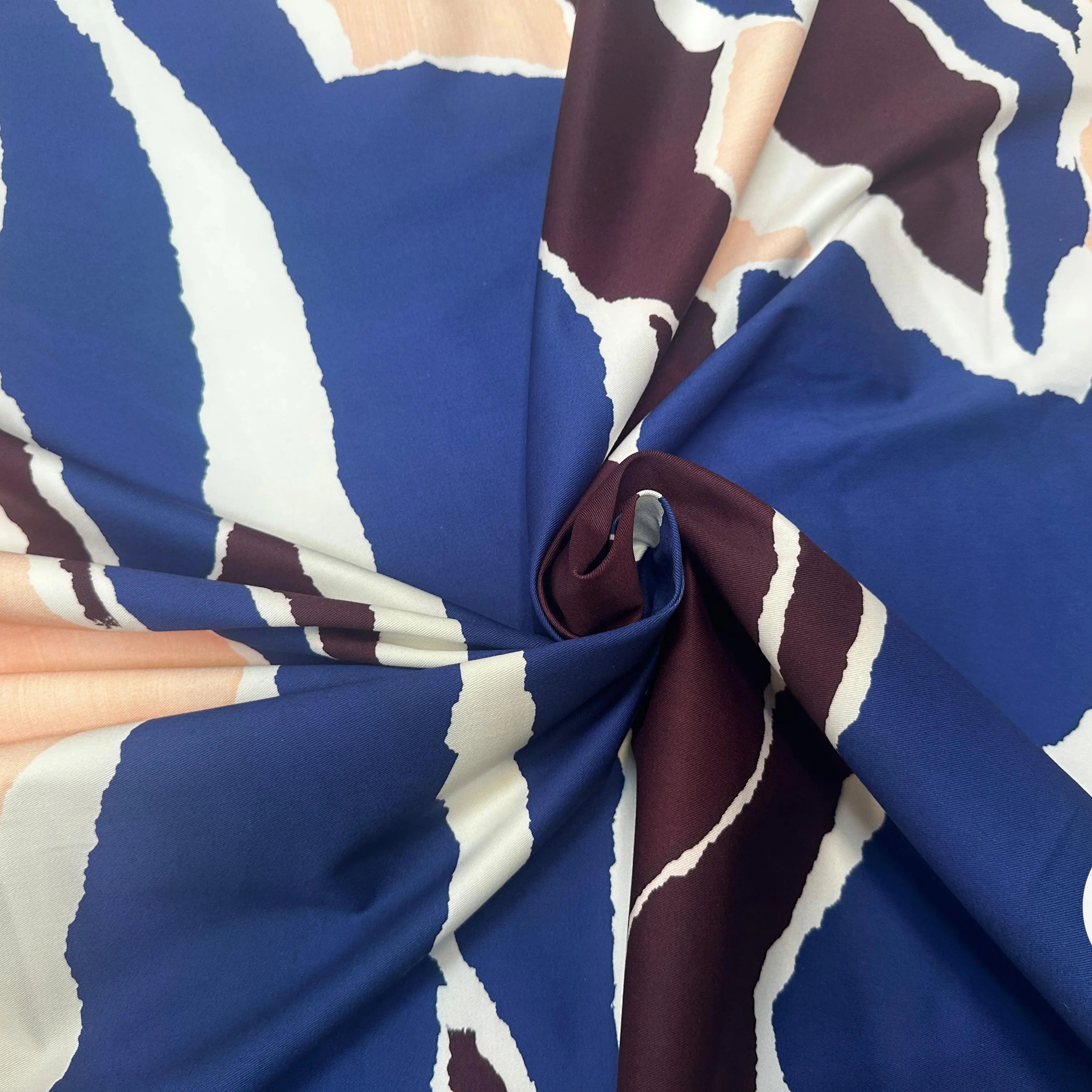 GABARDINE DE COTON STRECTH CAMOUFLAGE CONTEMPORAIN - My Little Coupon