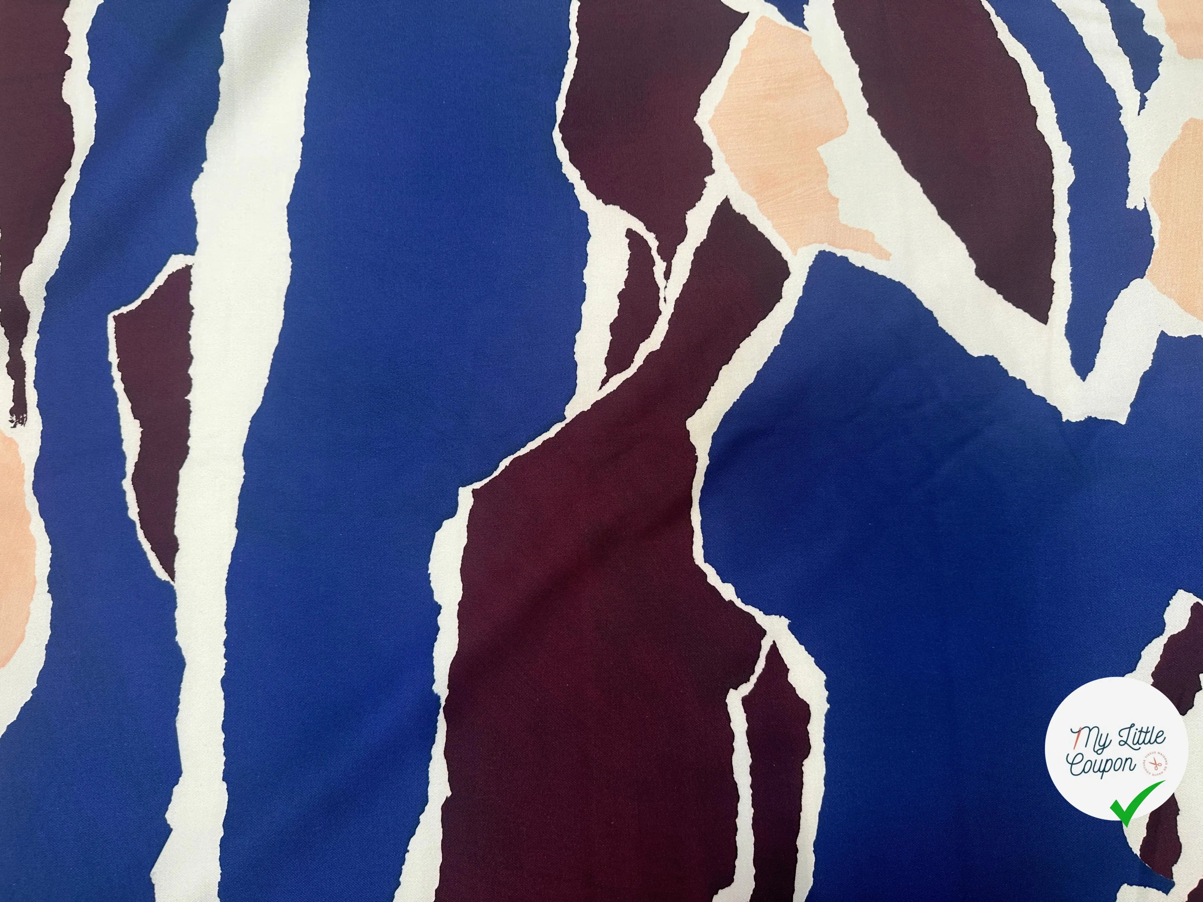 GABARDINE DE COTON STRECTH CAMOUFLAGE CONTEMPORAINÂ - My Little Coupon