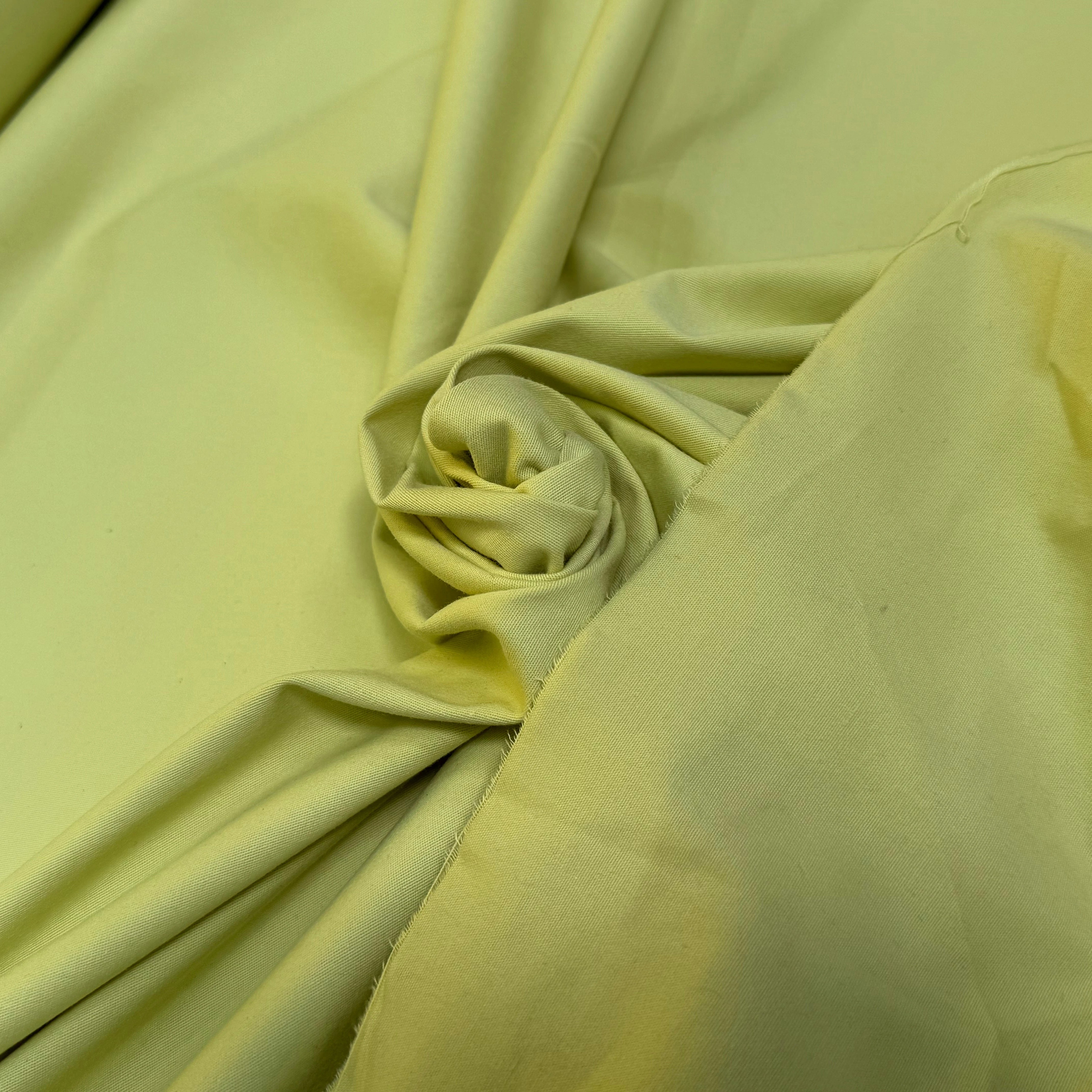 GABARDINE DE COTON SUBLIME BELLE TENUE LIMONADE ULTRA STRETCH - My Little Coupon