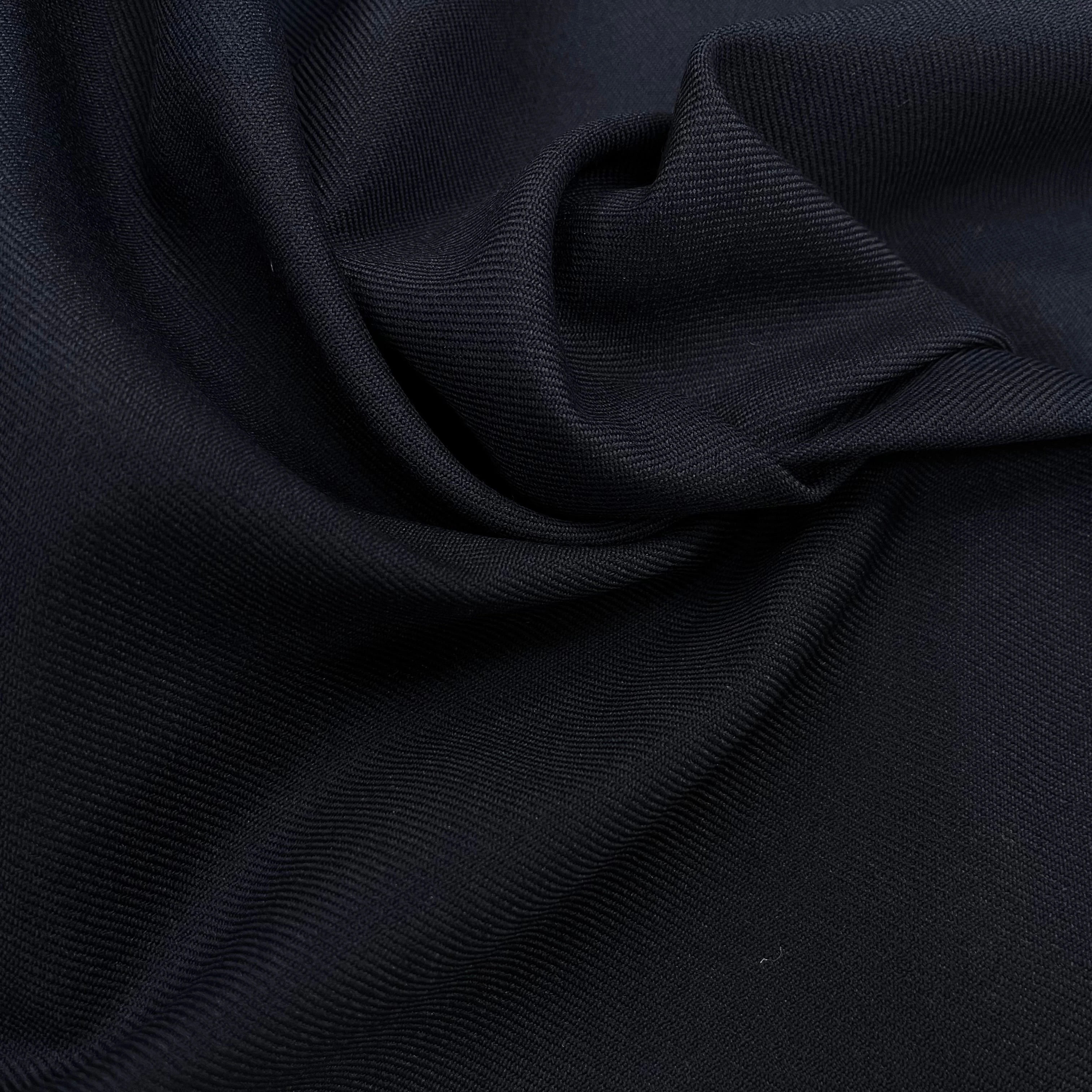 GABARDINE DE LAINE 90% LAINE BLUE 150CM - My Little Coupon