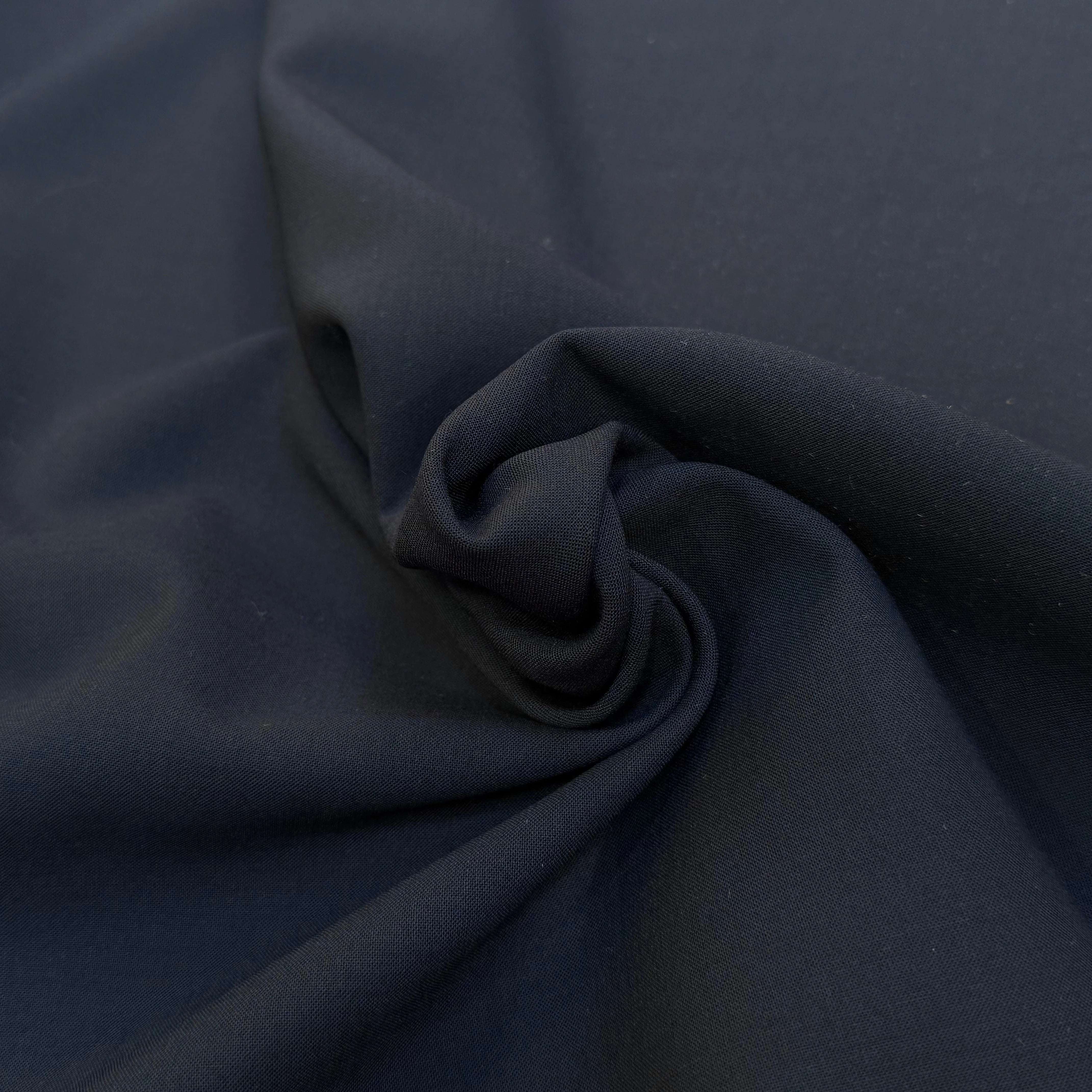 GABARDINE DE LAINE BELLE TENUE ULTRA BEAU BLEU NUIT - My Little Coupon