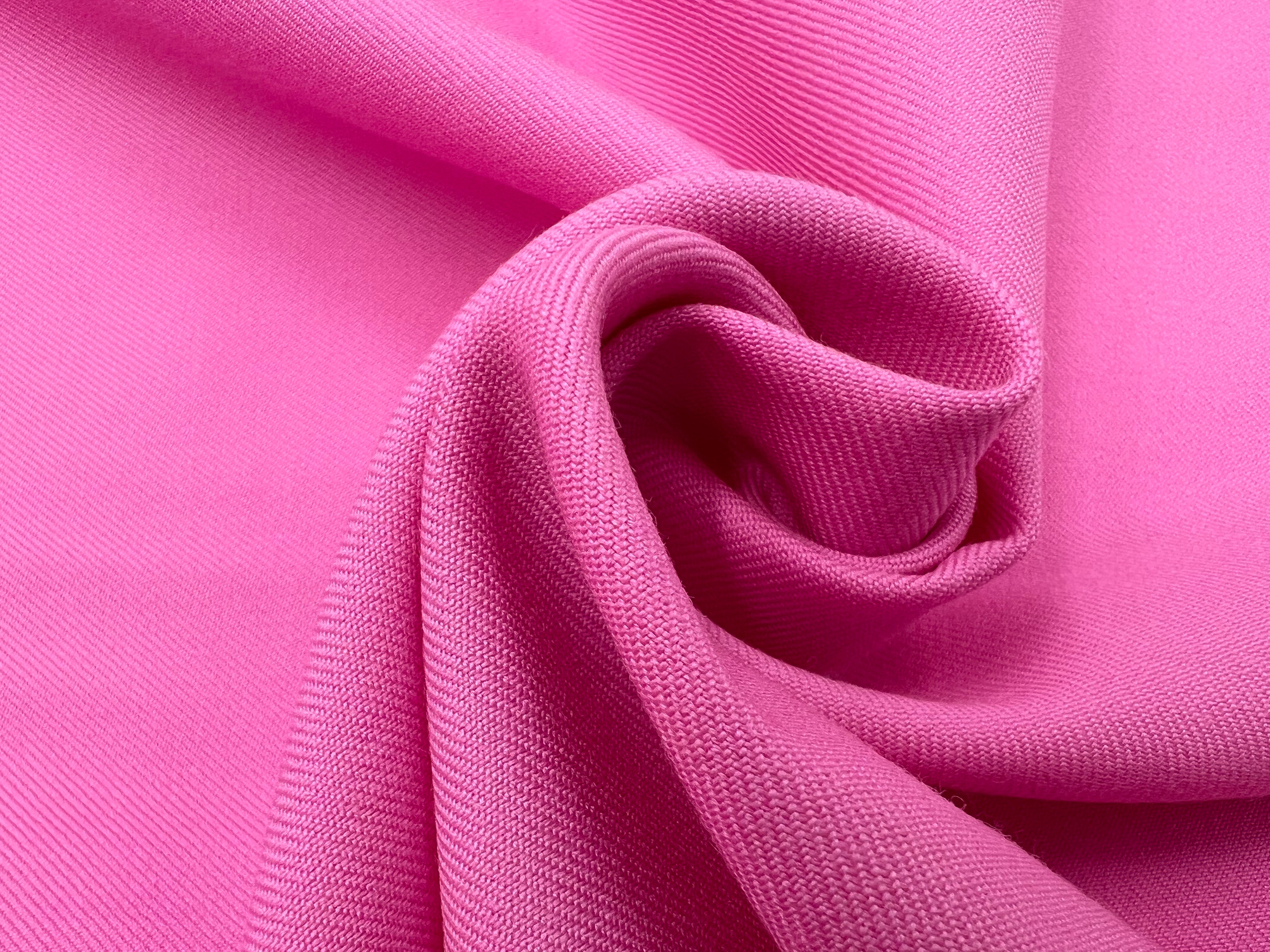 GABARDINE DE LAINE CANDY PINK MSO