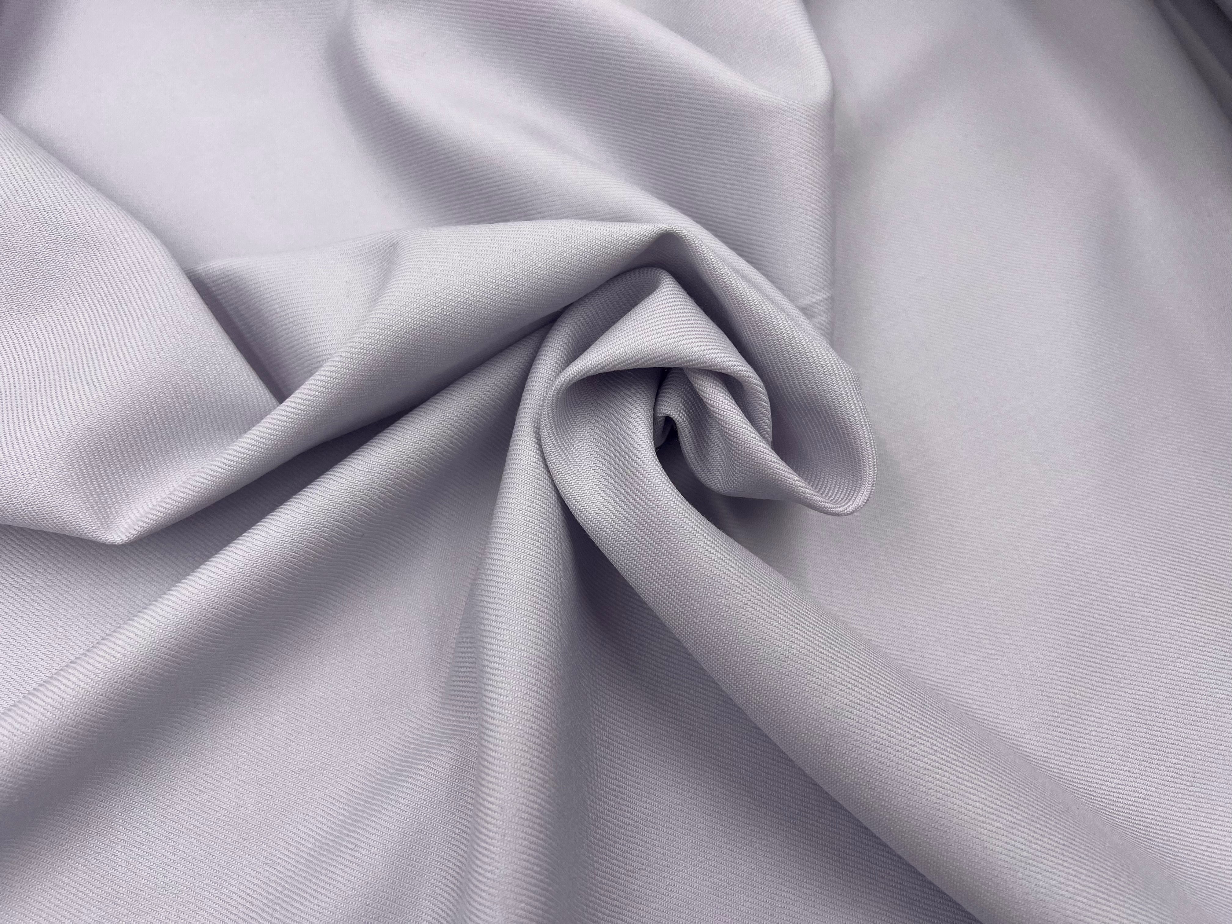 GABARDINE DE LAINE GRIS CLAIR MSO