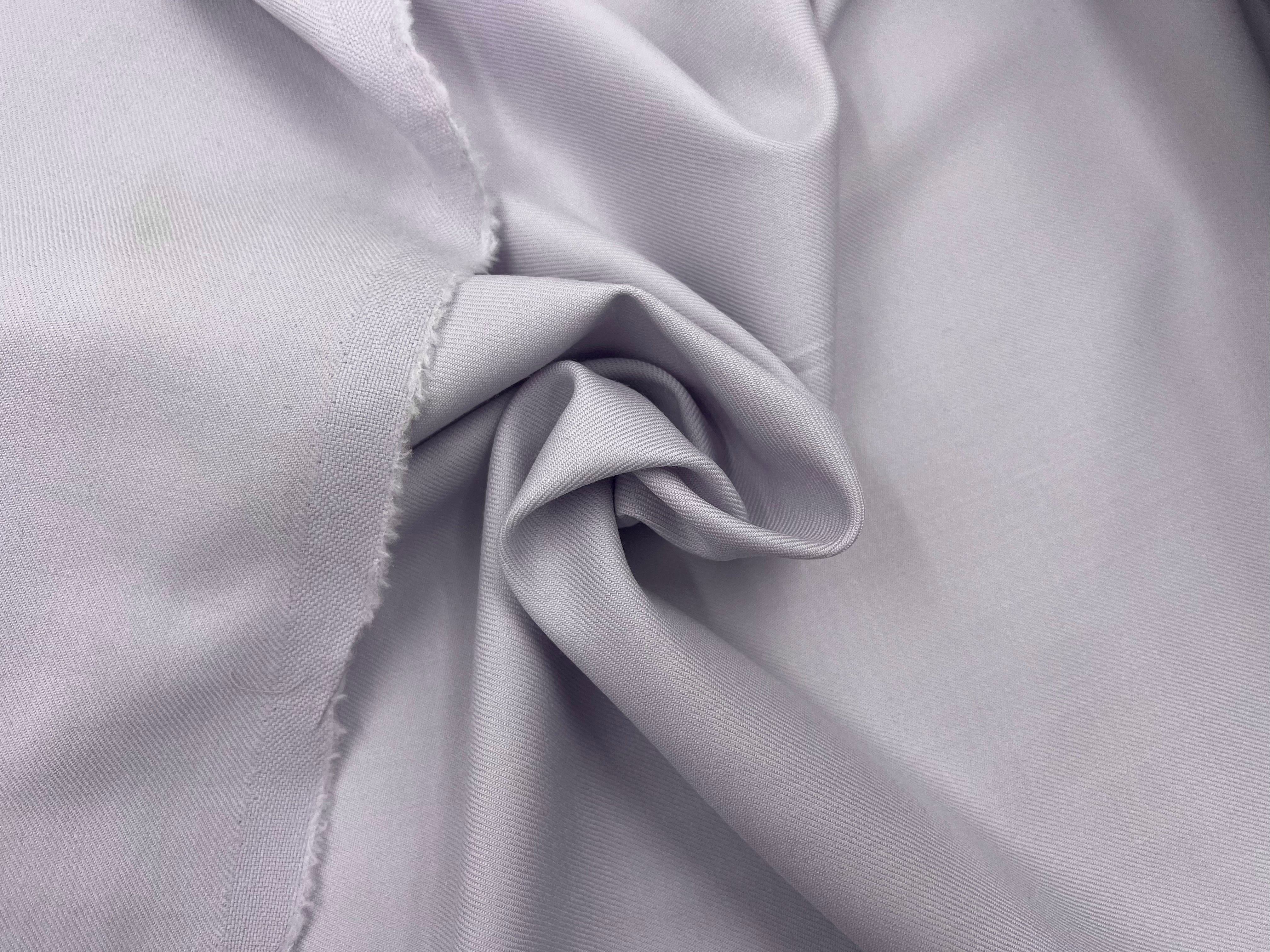 GABARDINE DE LAINE GRIS CLAIR MSO