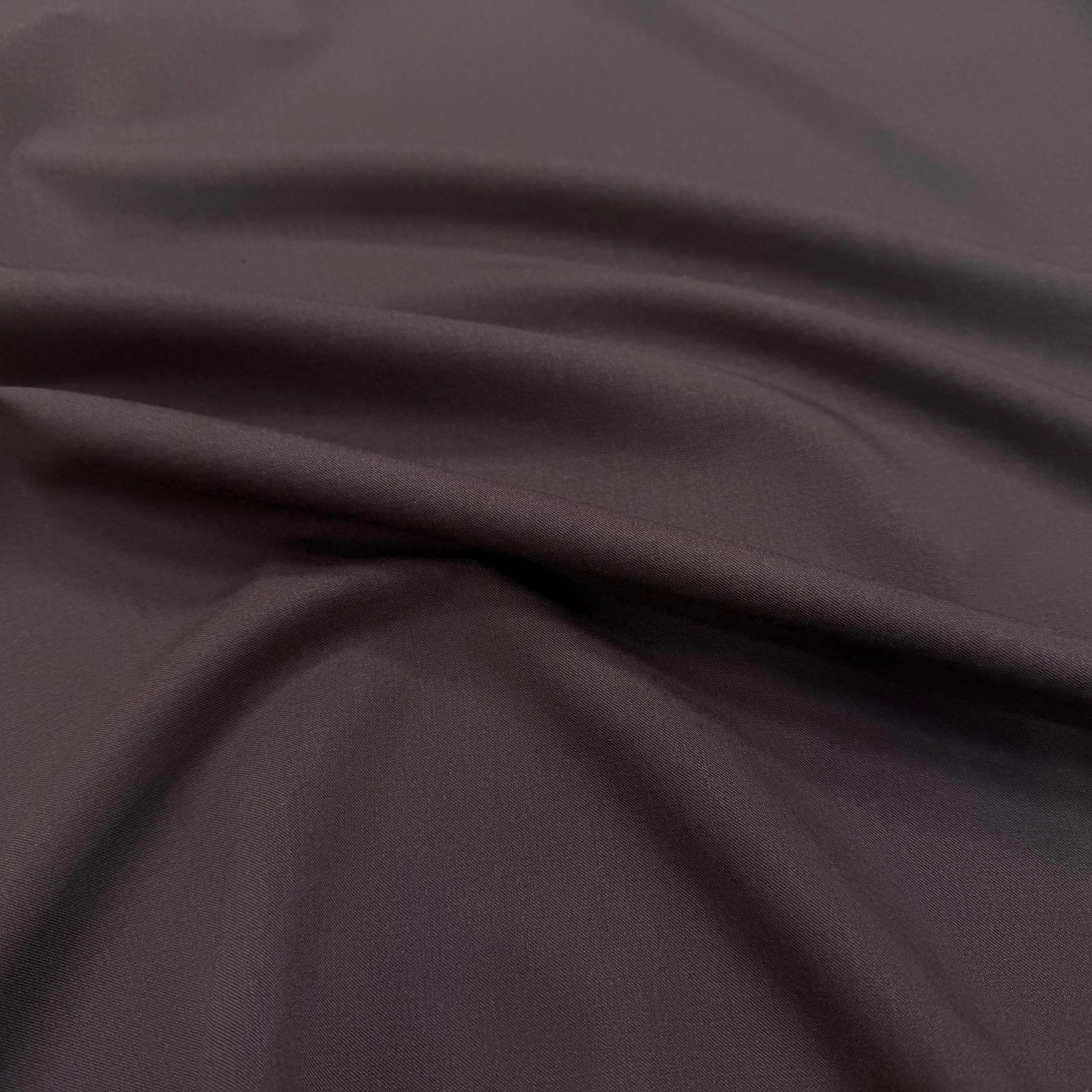 GABARDINE DE LAINE MARRON 5% ELASTHANNE - My Little Coupon