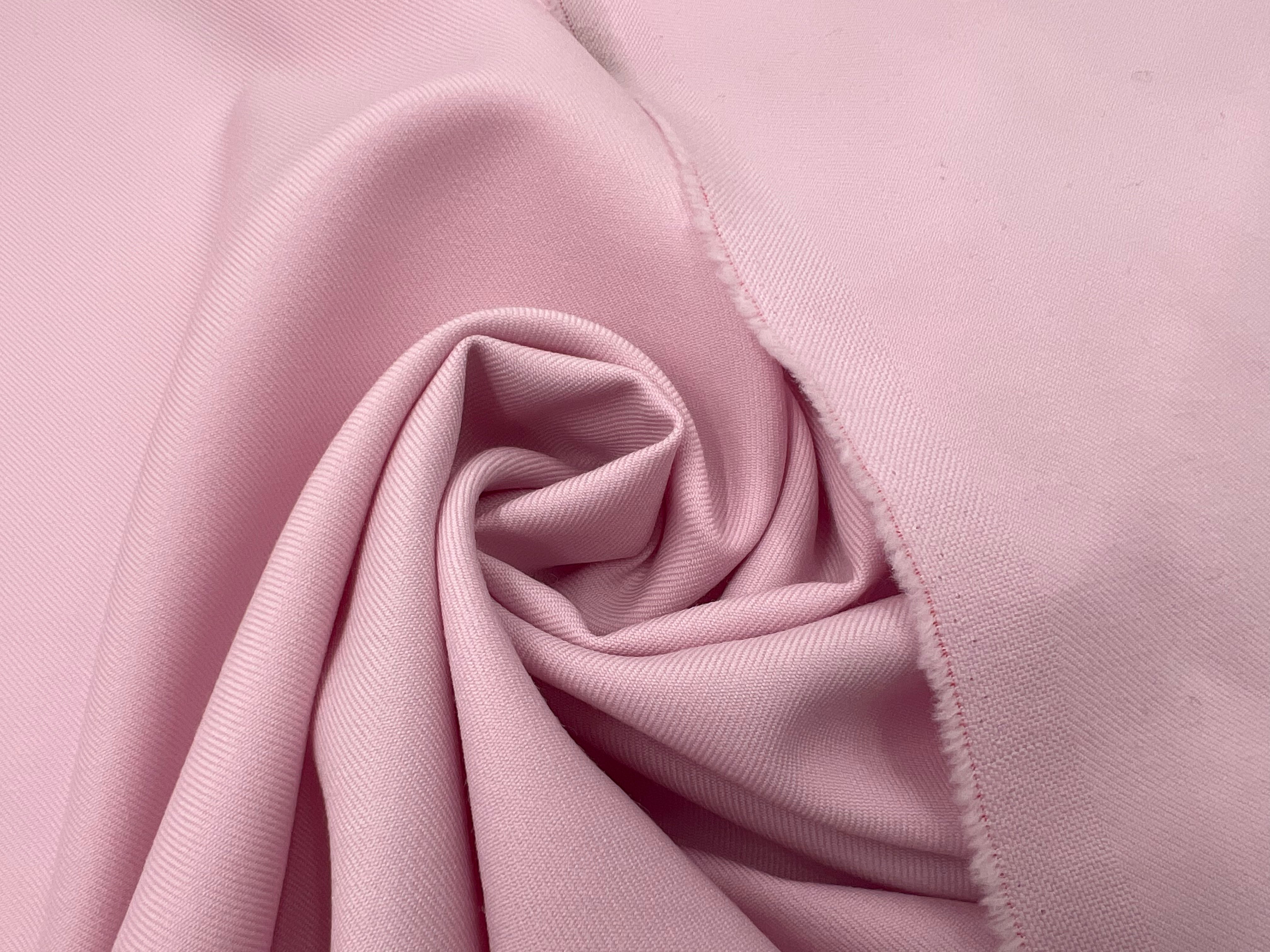 GABARDINE DE LAINE POWDER PINK MSO