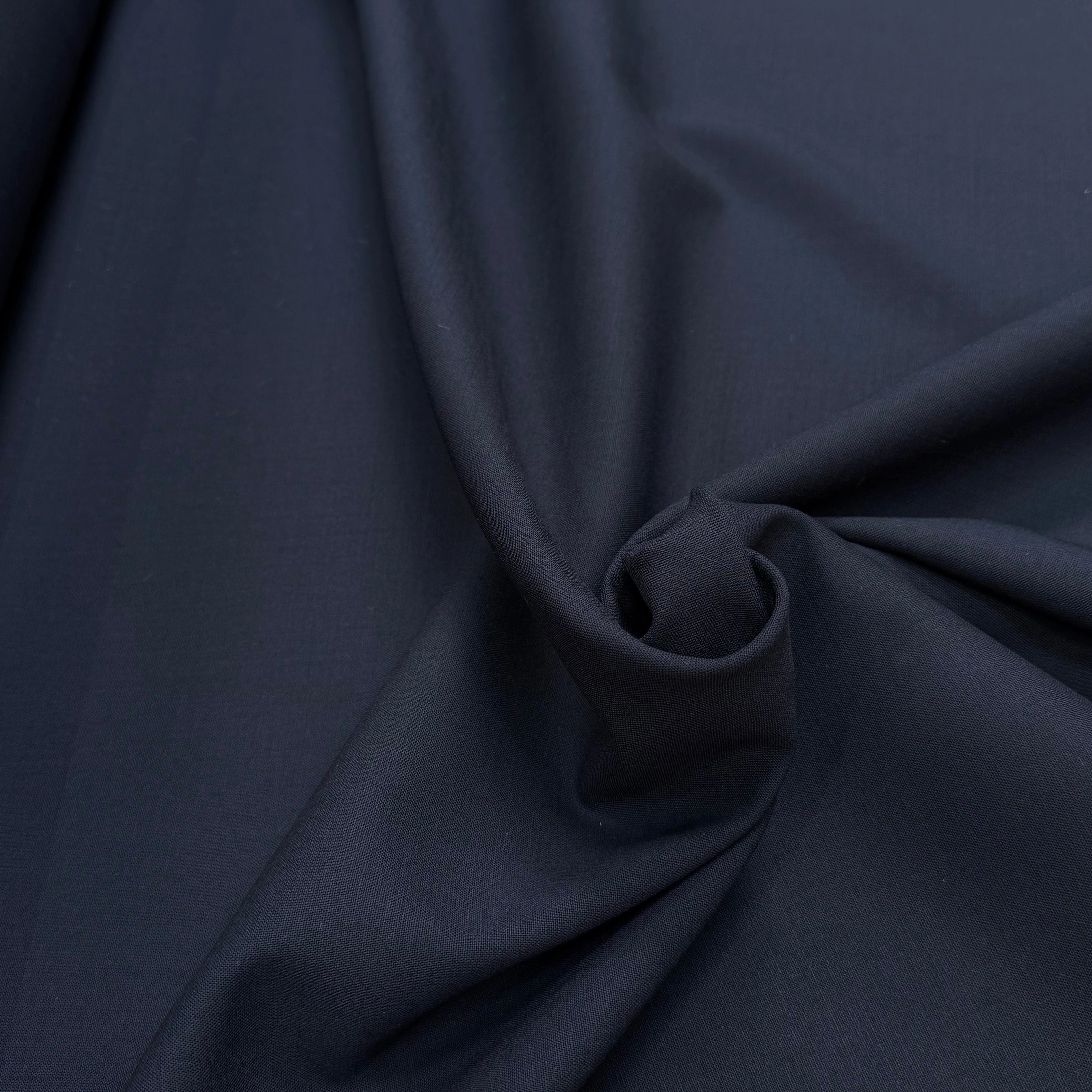 GABARDINE DE LAINE STRETCH TRÈS BELLE TENUE BLEU MARINE - My Little Coupon