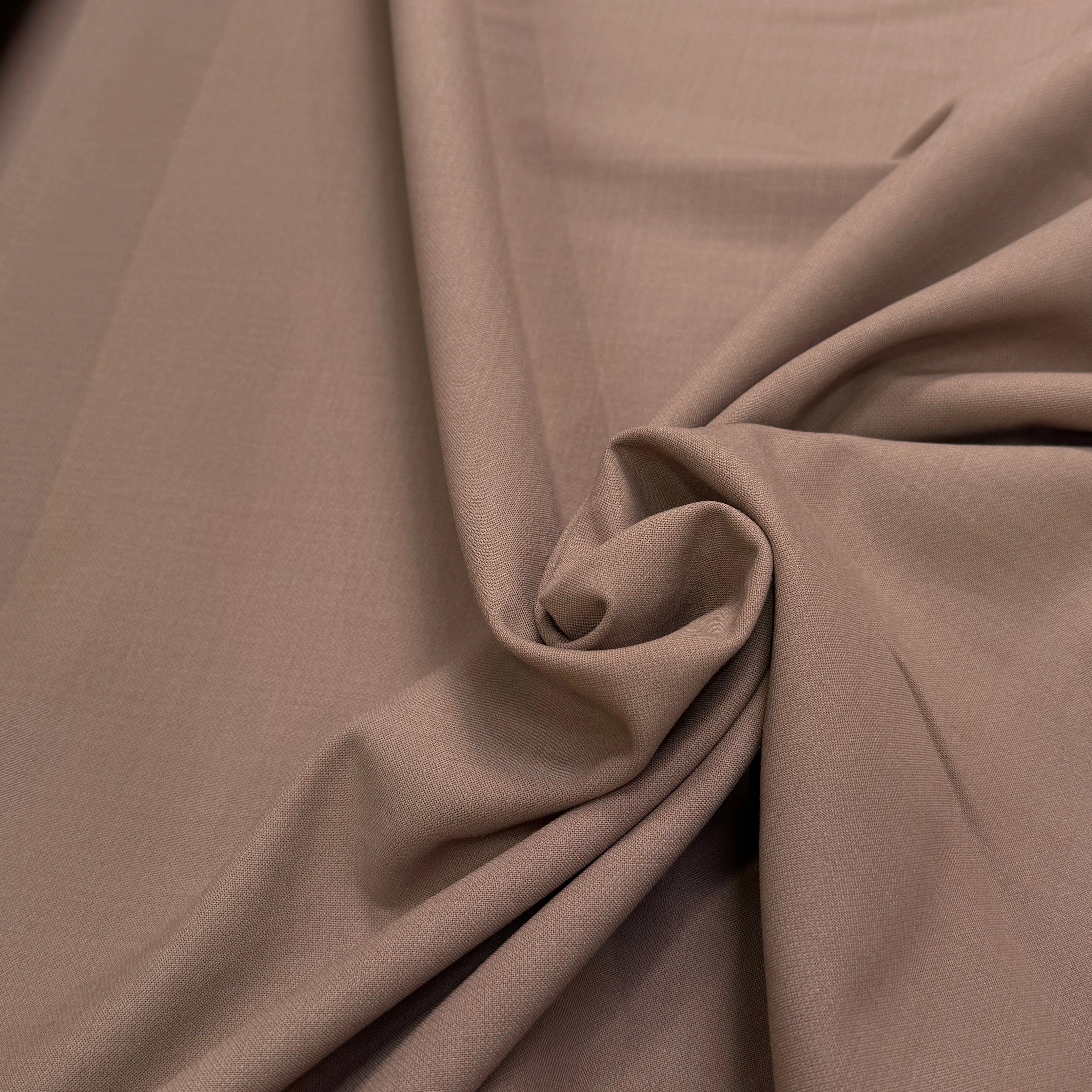 GABARDINE DE LAINE STRETCH TRÈS BELLE TENUE CAPUCCINO - My Little Coupon