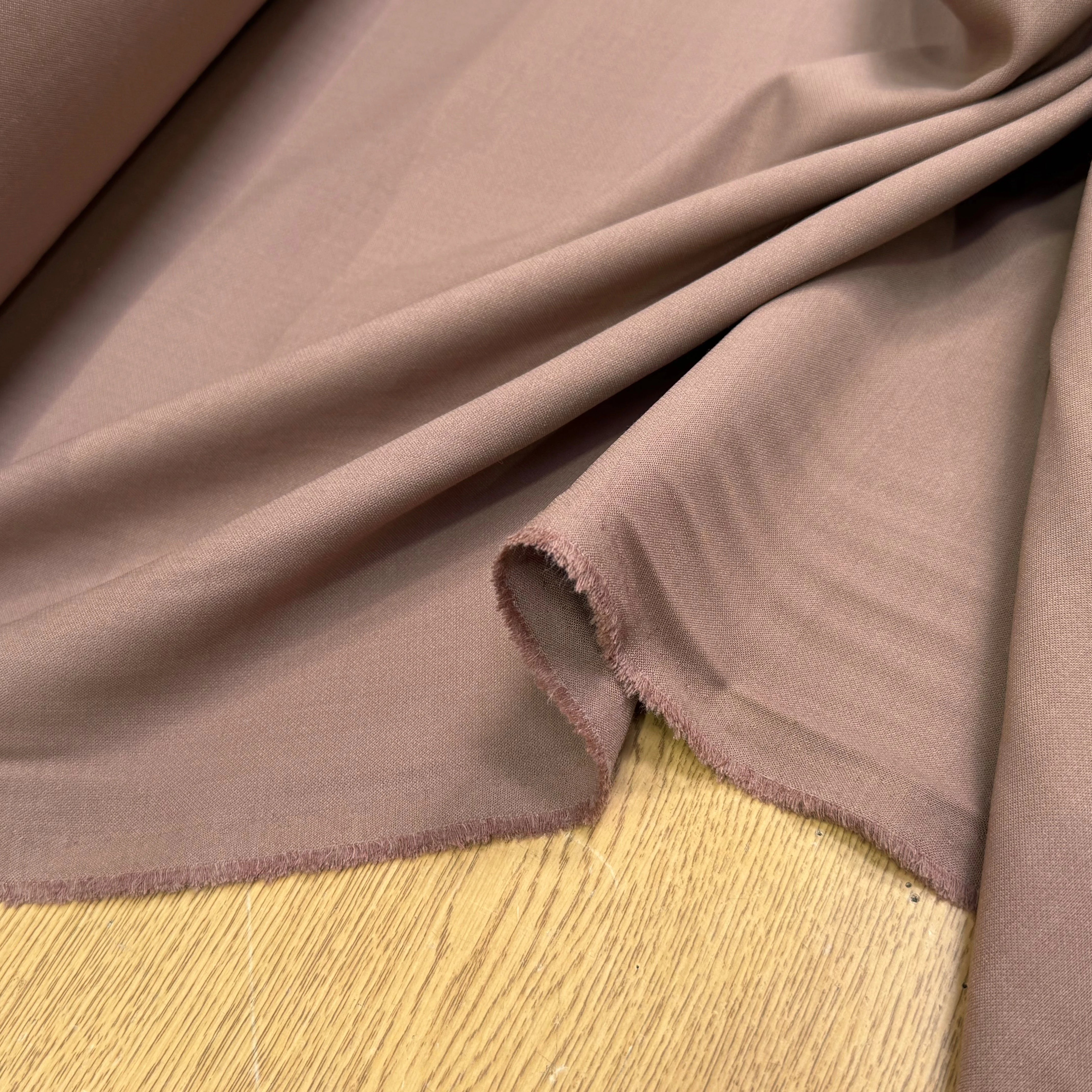 GABARDINE DE LAINE STRETCH TRÈS BELLE TENUE CAPUCCINO - My Little Coupon