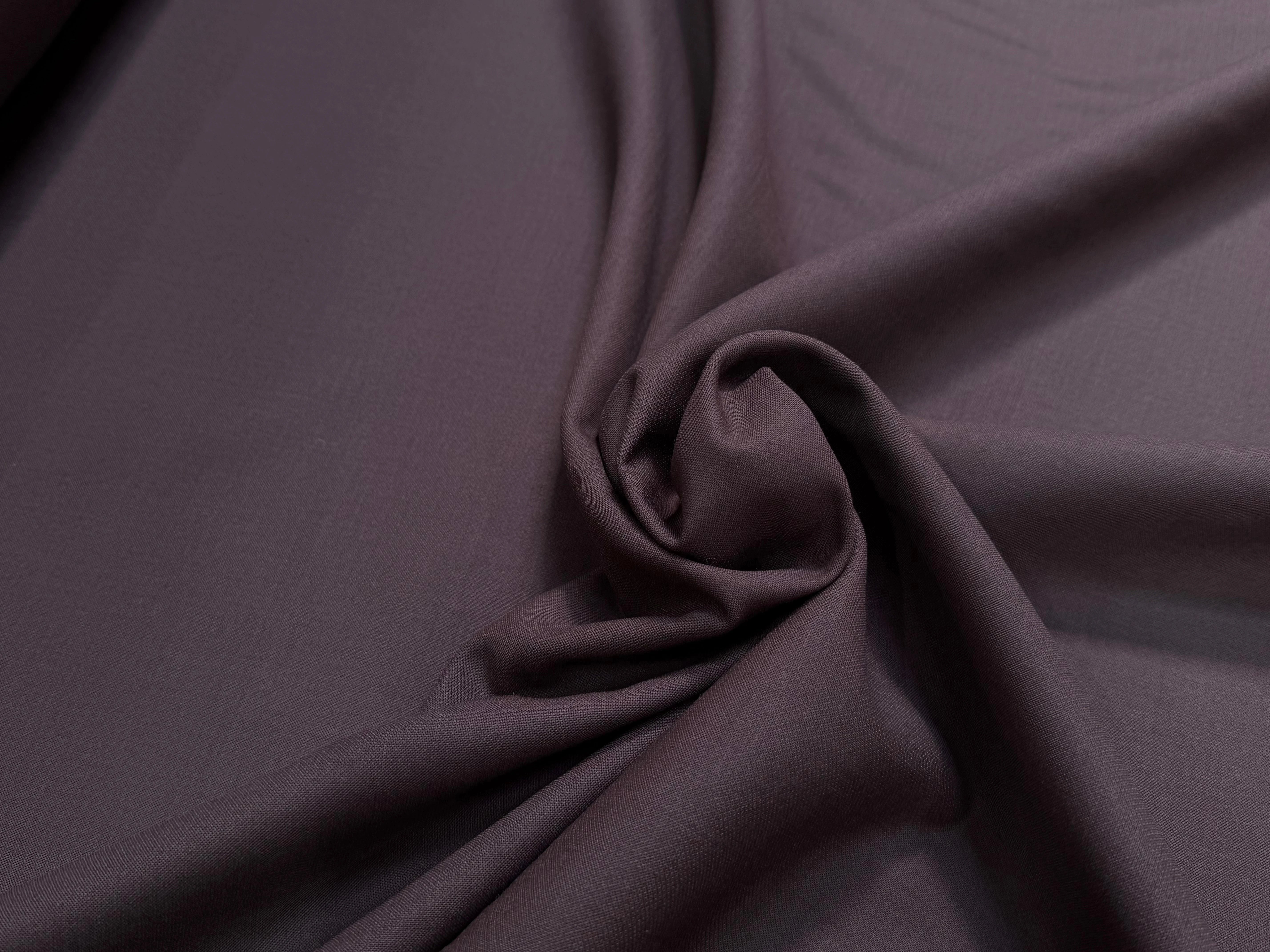 GABARDINE DE LAINE STRETCH TRÈS BELLE TENUE MARRON - My Little Coupon