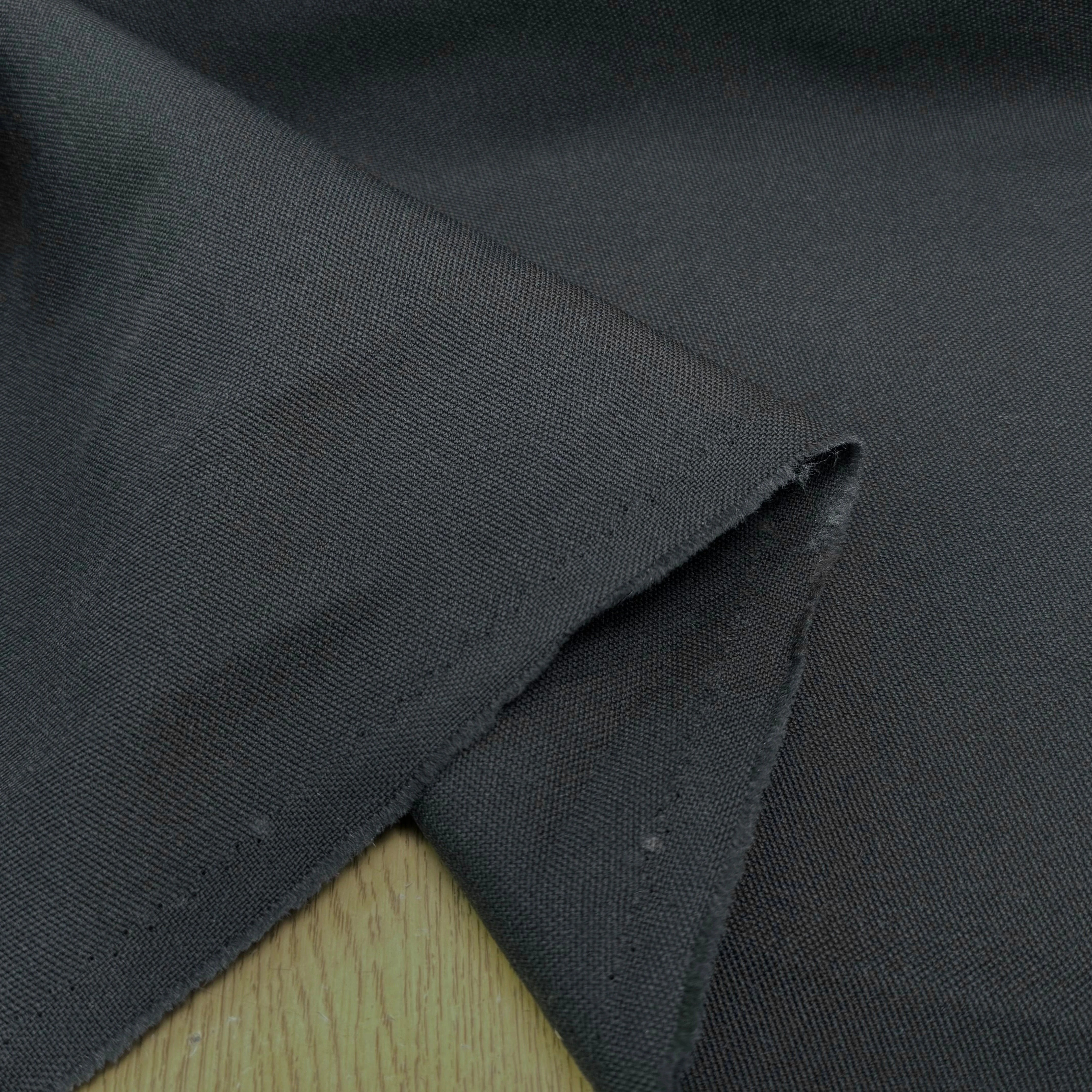 GABARDINE DE LAINE TRÈS BELLE TENUE VERT DE GRIS FONCÉ - My Little Coupon