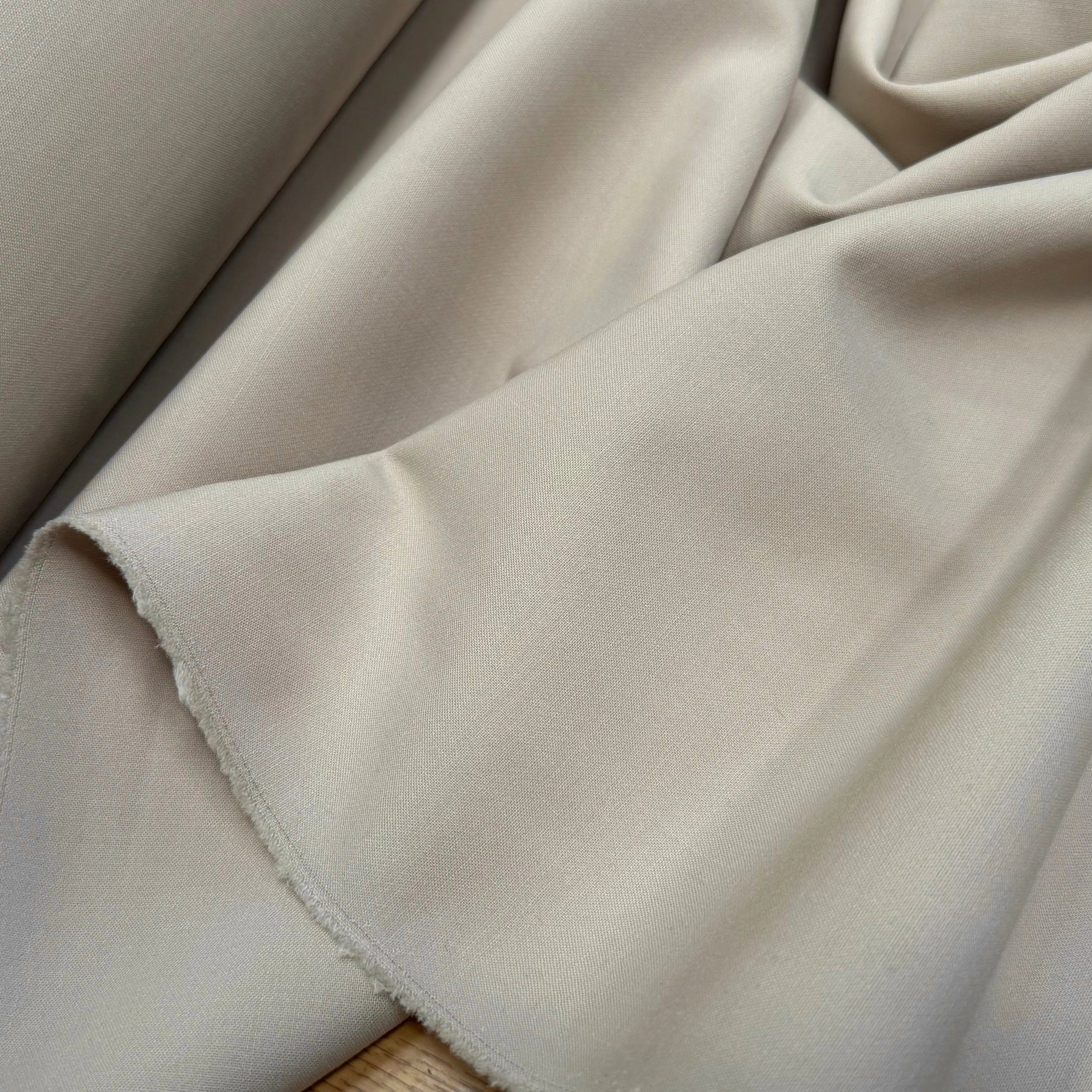 GABARDINE DE LAINE ULTRA BEAU TRÈS BELLE TENUE BEIGE PASTEL - My Little Coupon