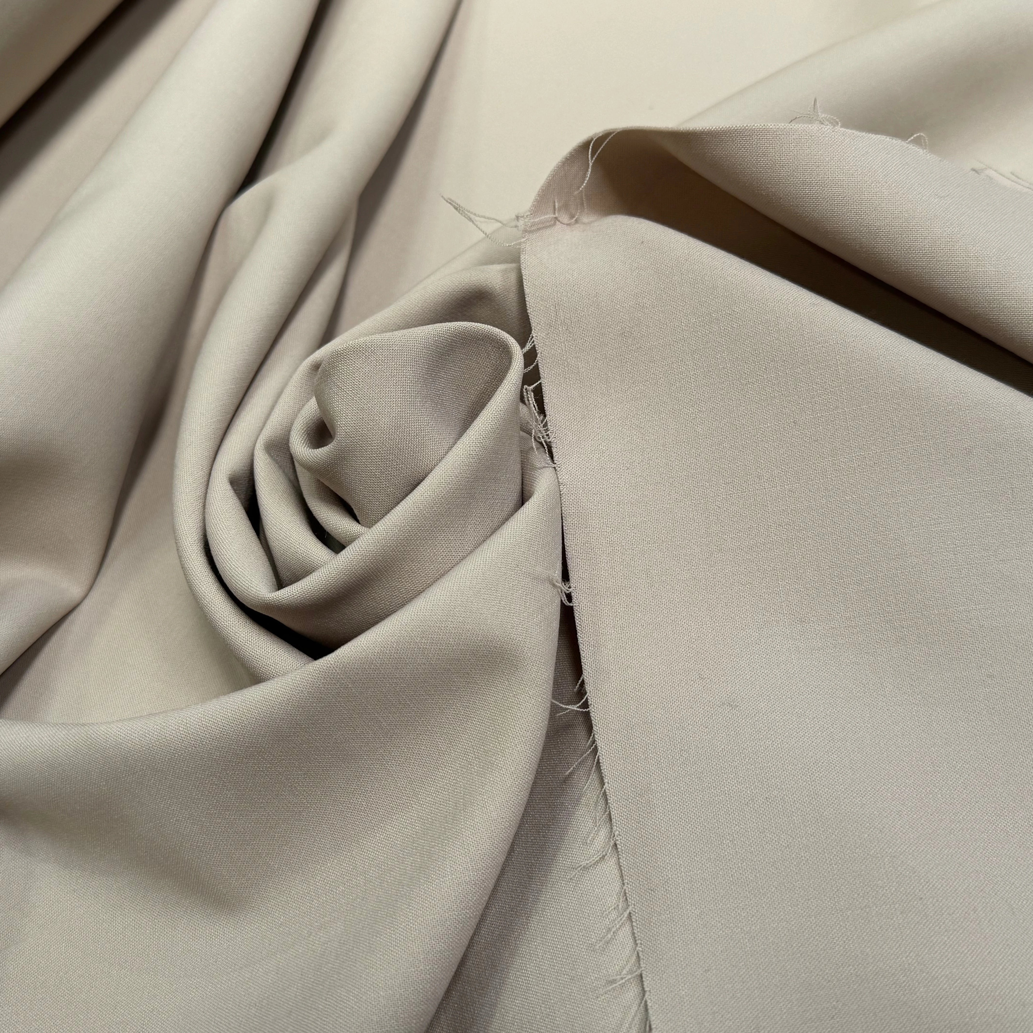 GABARDINE DE LAINE ULTRA BEAU TRÈS BELLE TENUE BEIGE PASTEL - My Little Coupon