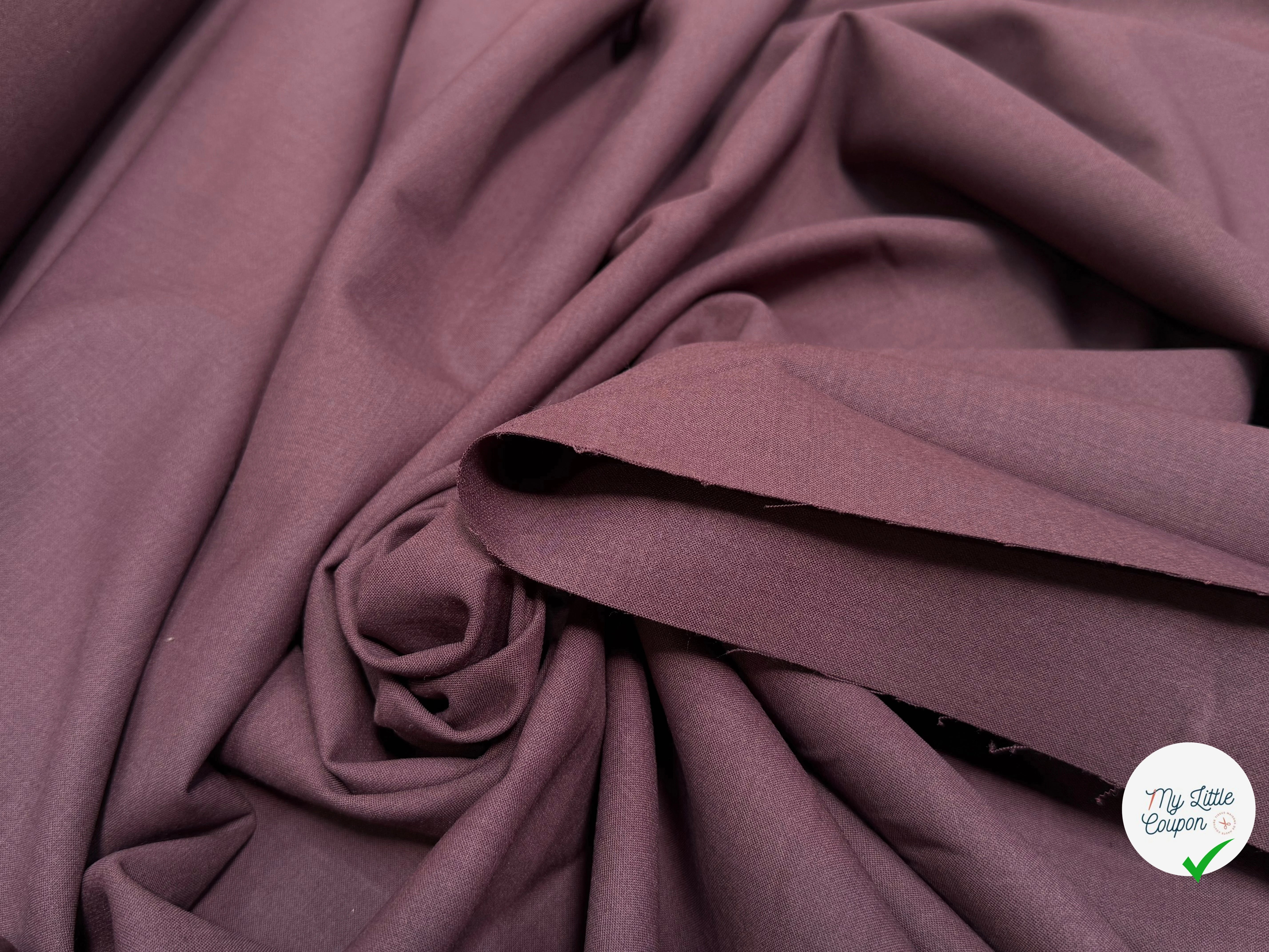 GABARDINE DE LAINE ULTRA BEAU TRÈS BELLE TENUE CHOCO BORDEAUX - My Little Coupon